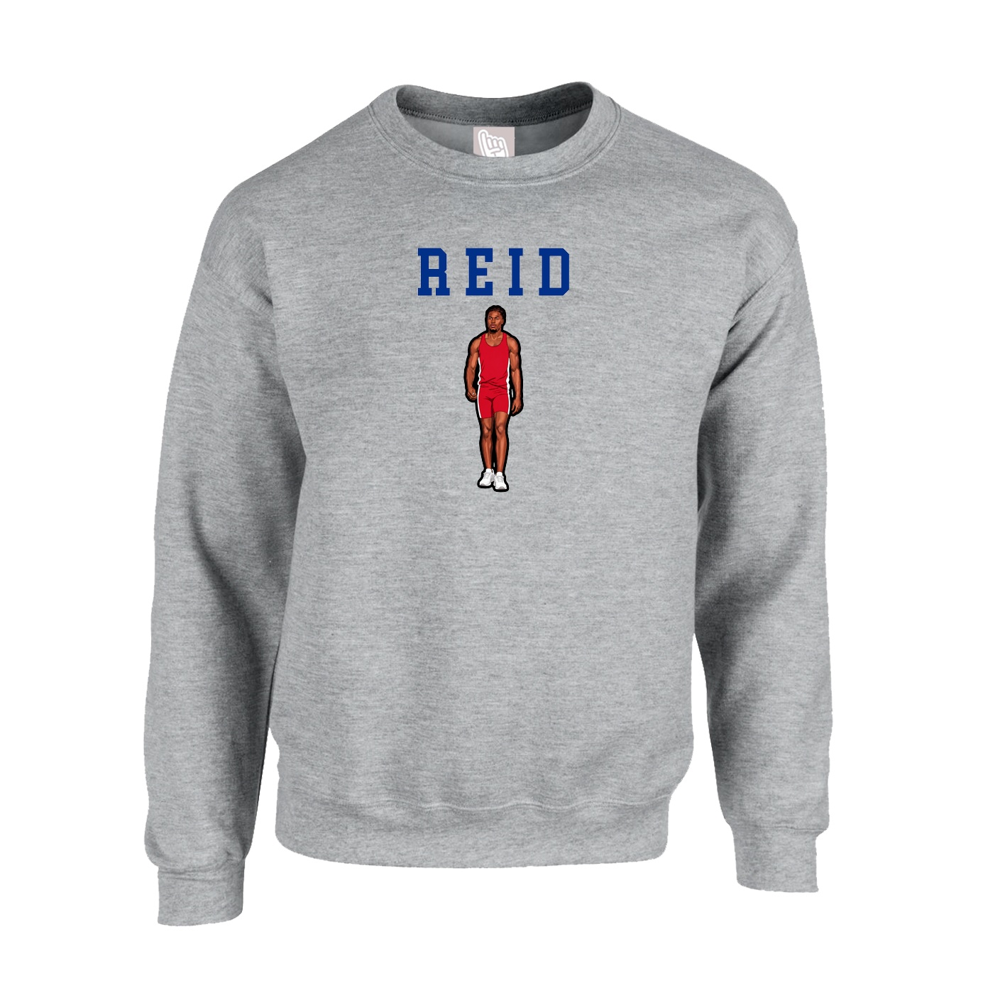 Fleece Crew — Shirsey in Grey