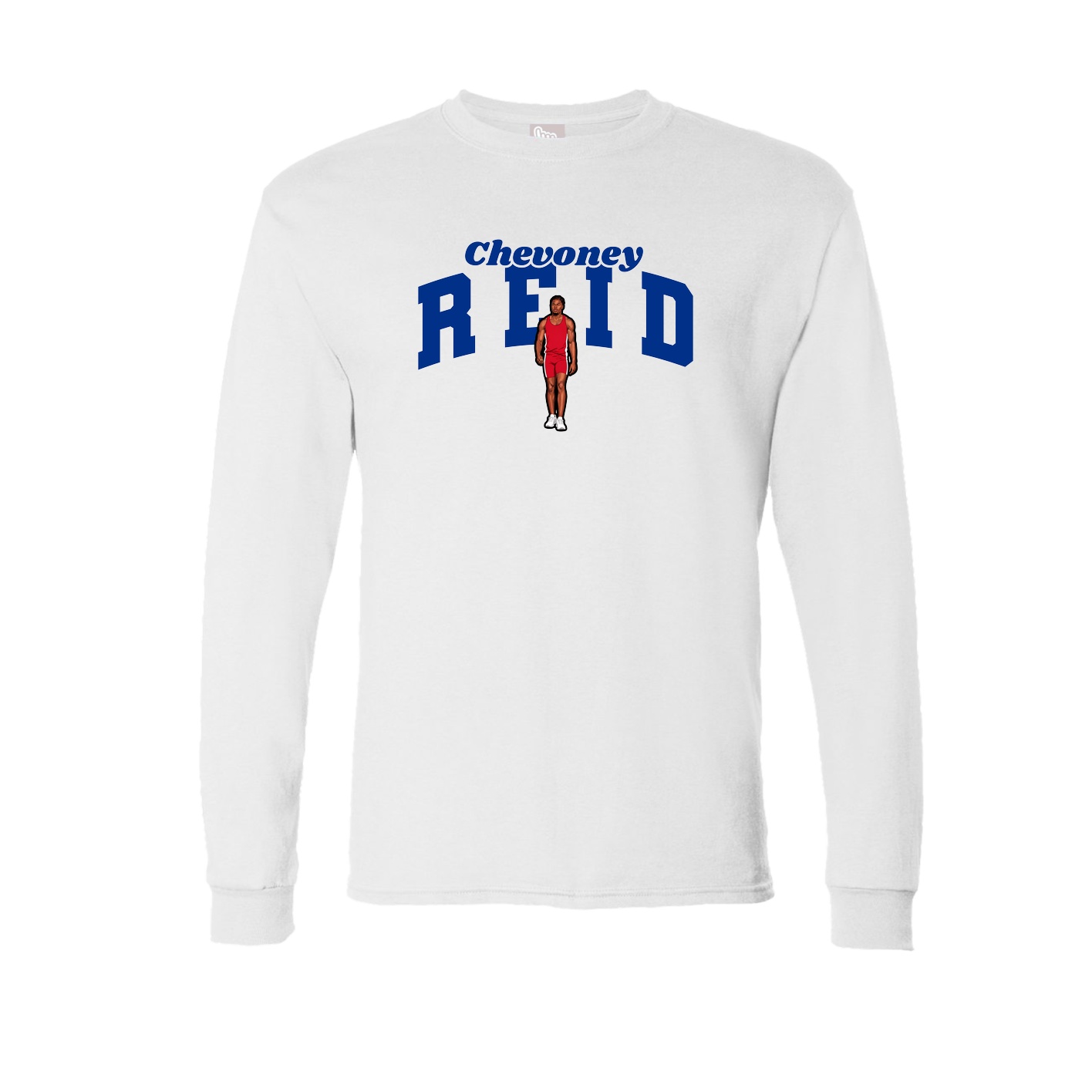 Long Sleeve Tee — Signature Arch in White