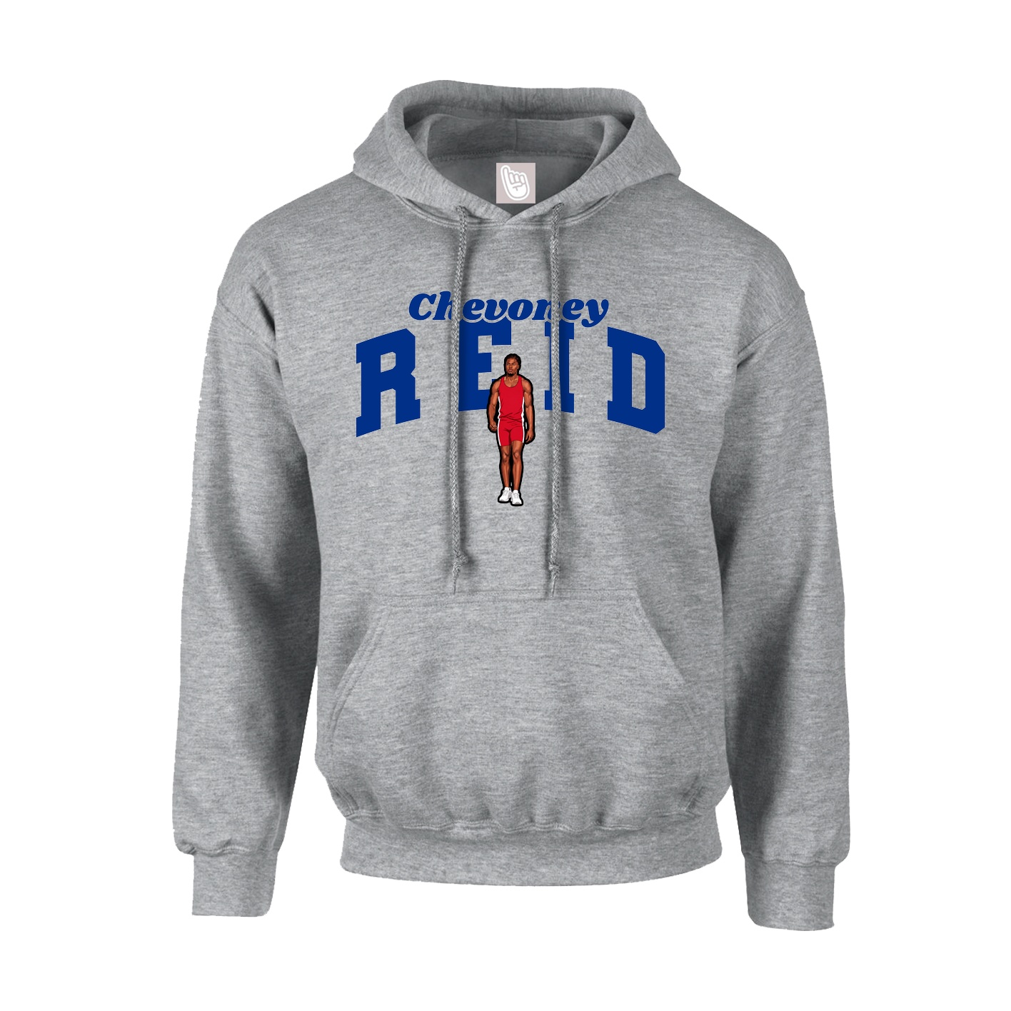 Hoodie — Signature Arch in Grey
