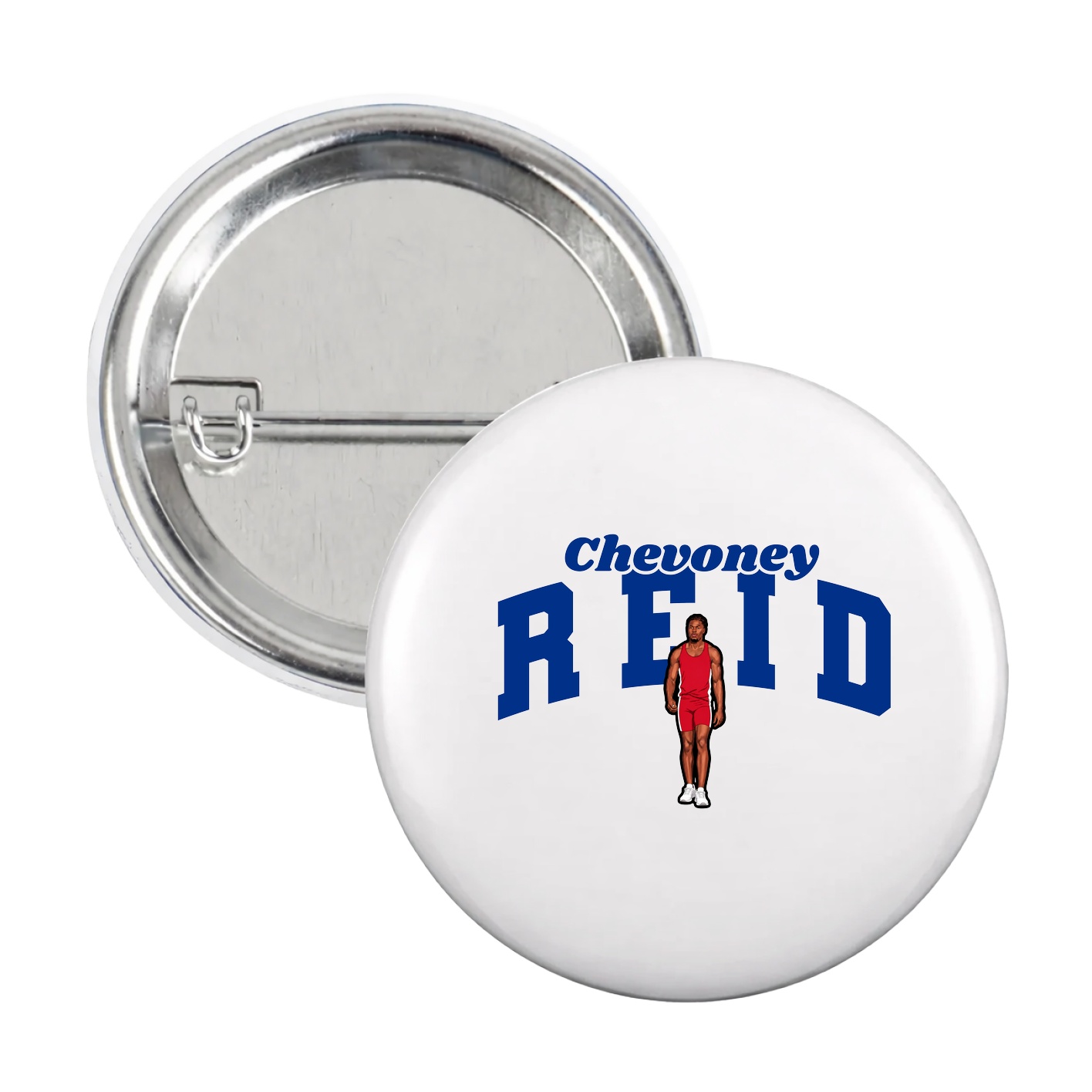 Game Day Button — Signature Arch in White