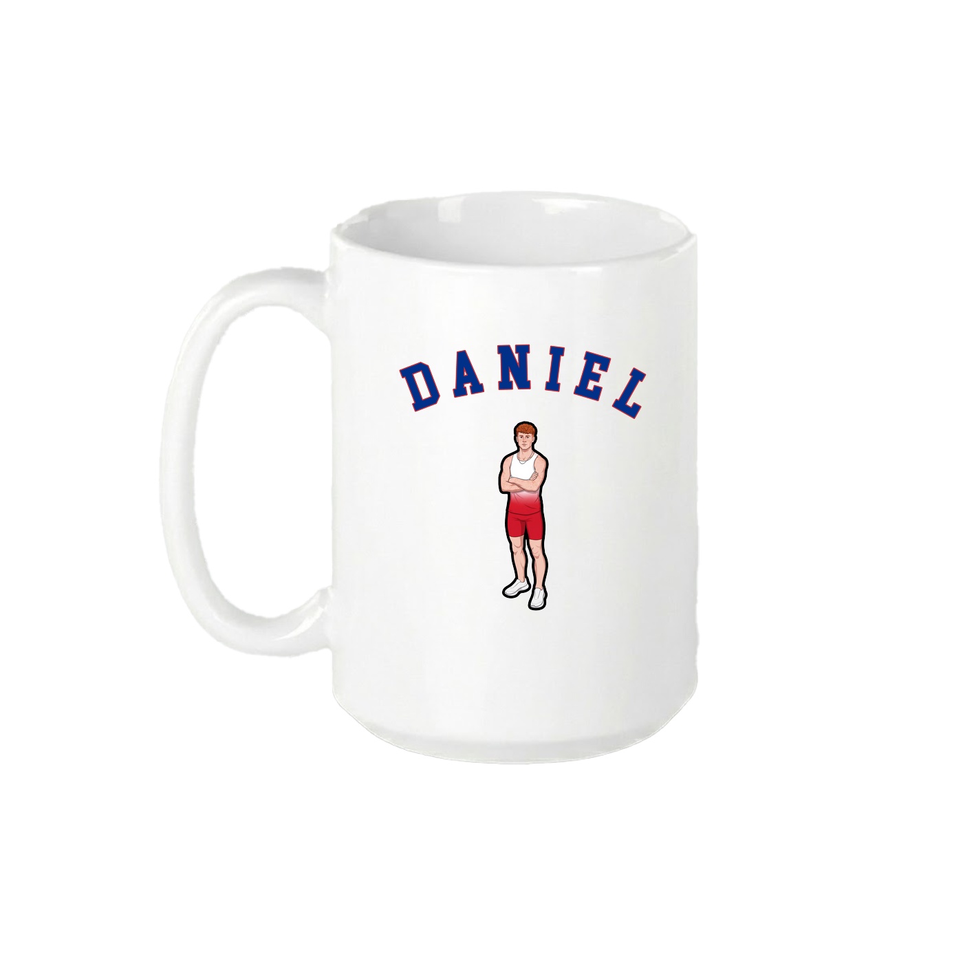 15oz Coffee Mug — Shirsey Arch in White