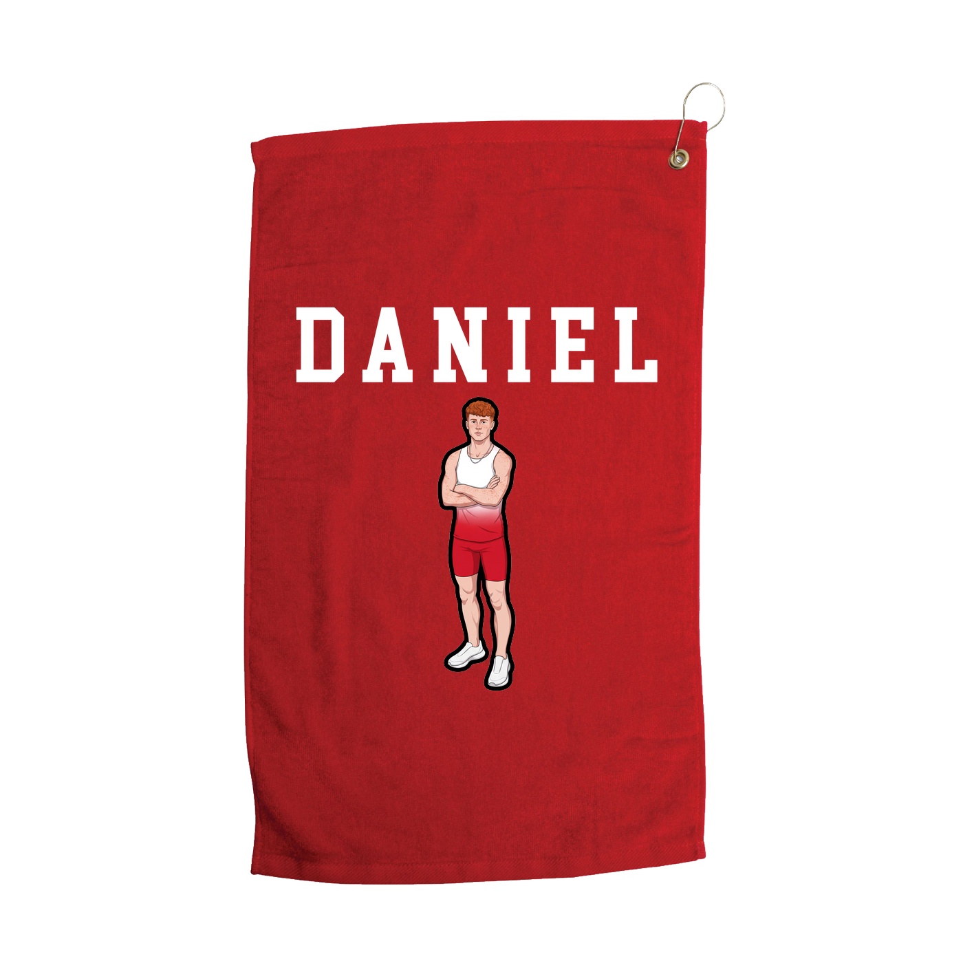 Golf Towel — Shirsey in Red