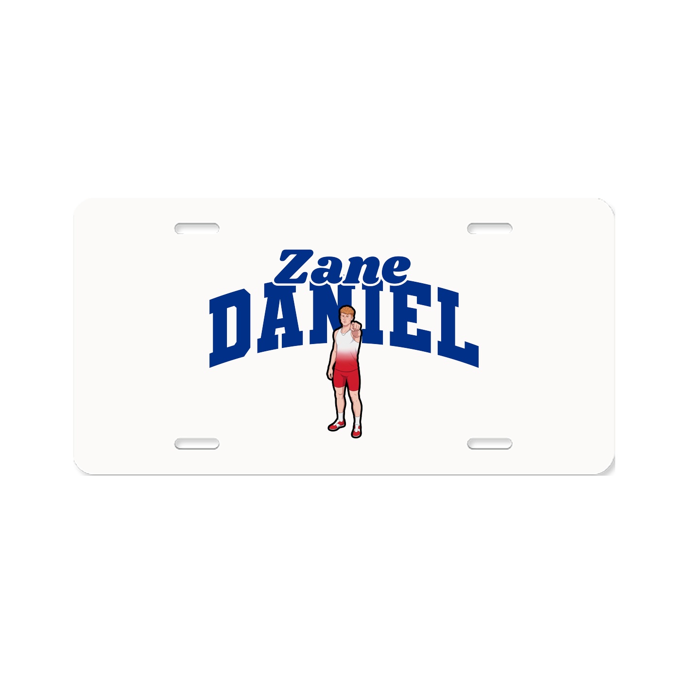 License Plate — Signature Arch in Classic