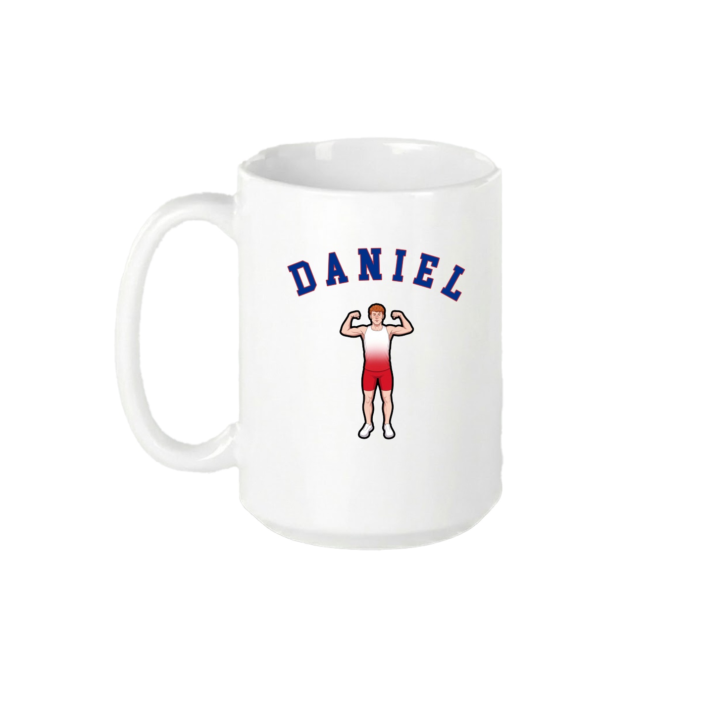 15oz Coffee Mug — Shirsey Arch in White