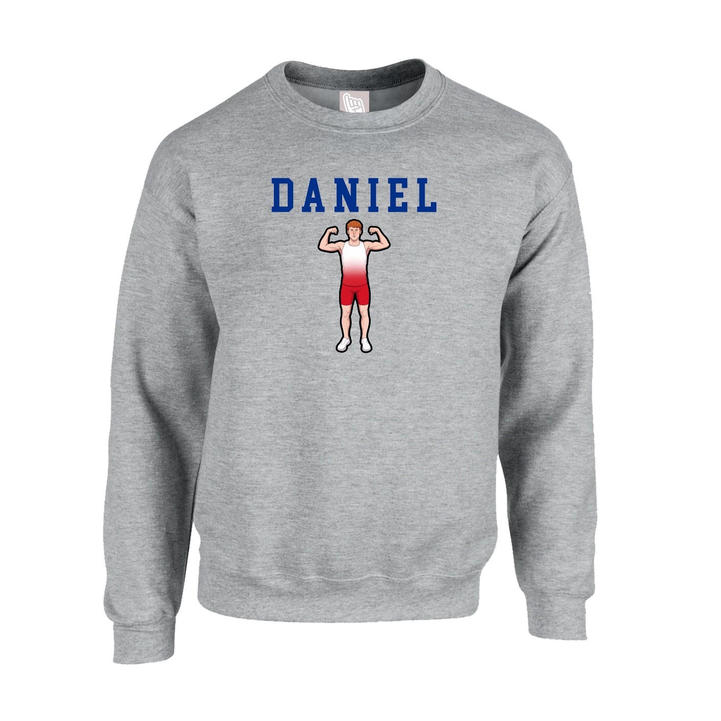 Fleece Crew — Shirsey in Grey