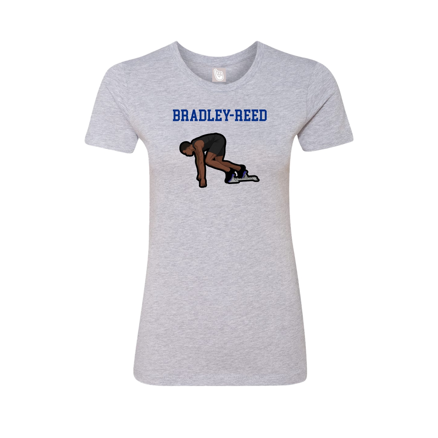 Fitted Women's Tee — Shirsey in Grey