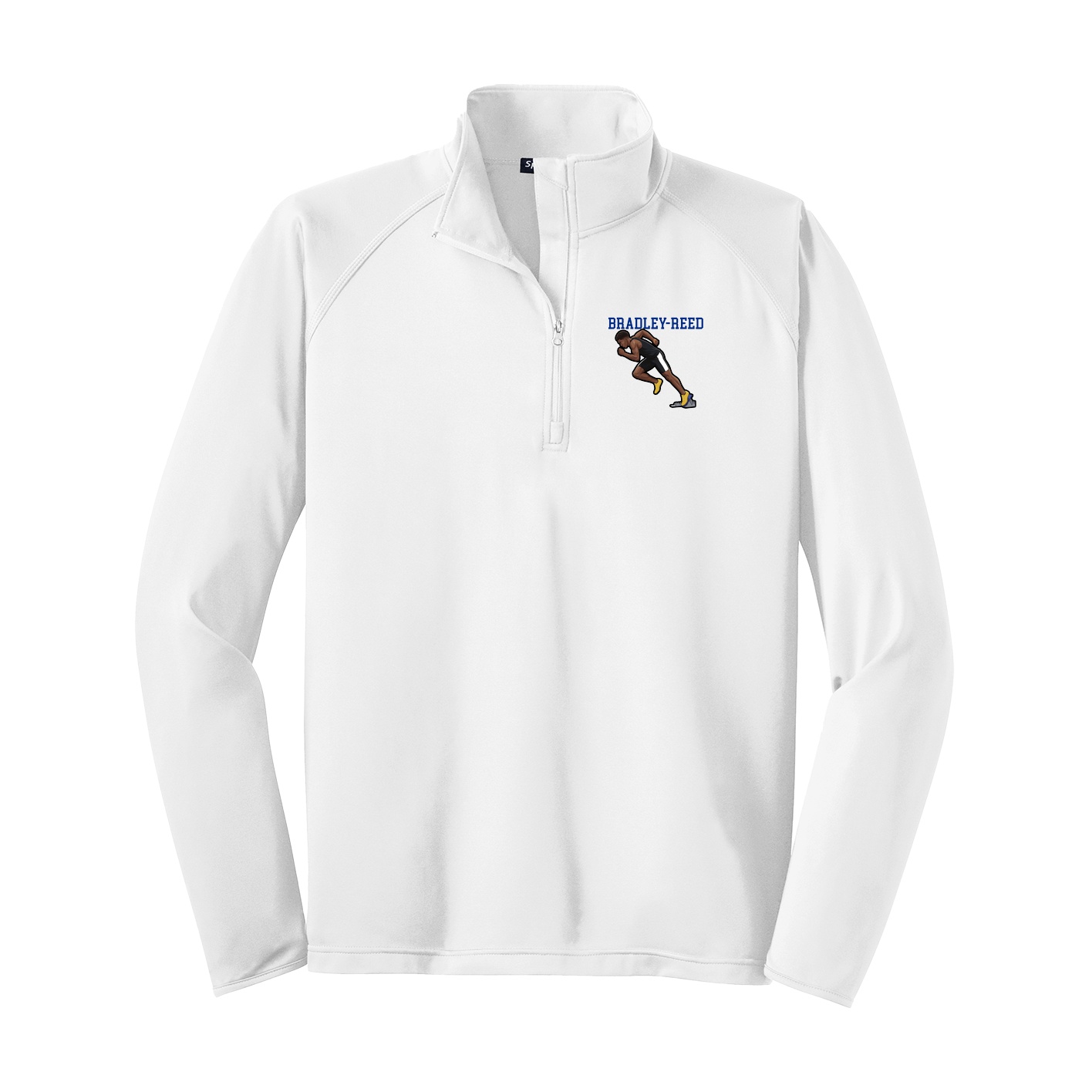 Q-Zip Pullover — Shirsey in White