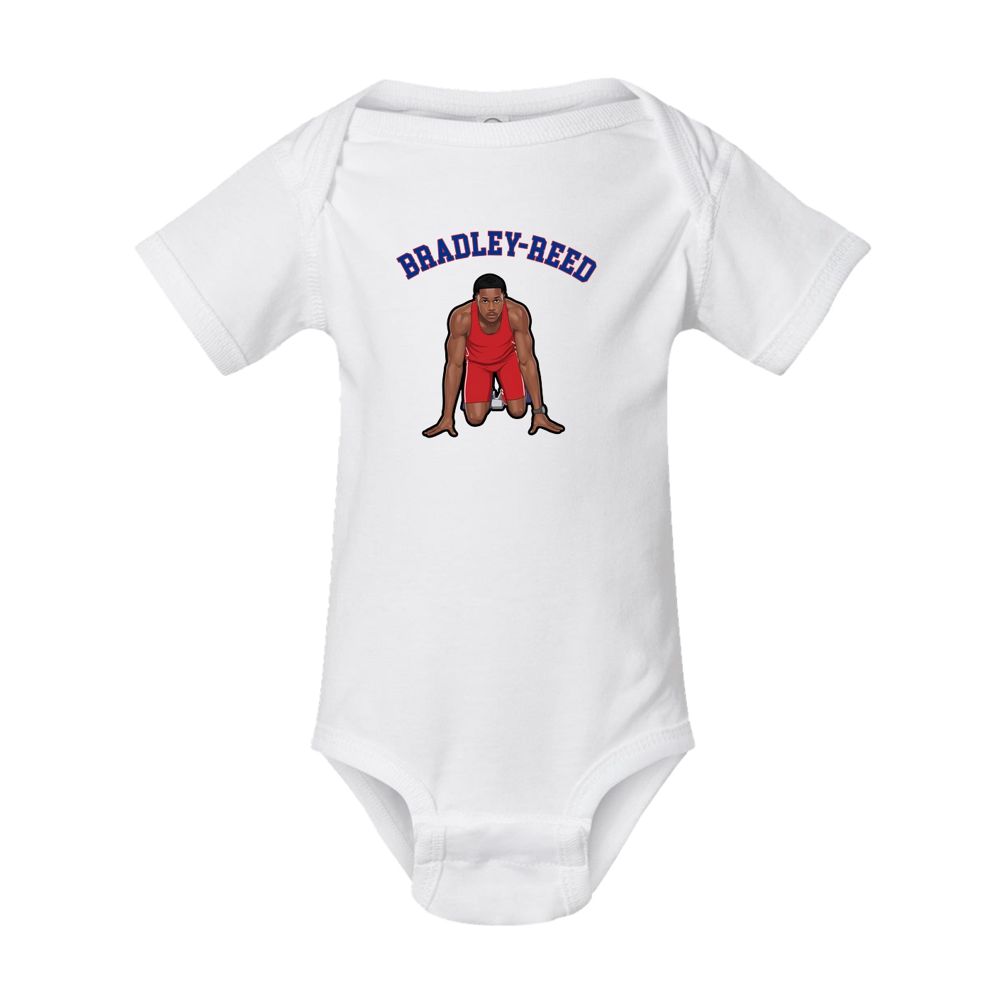 Baby Onesie — Shirsey Arch in White