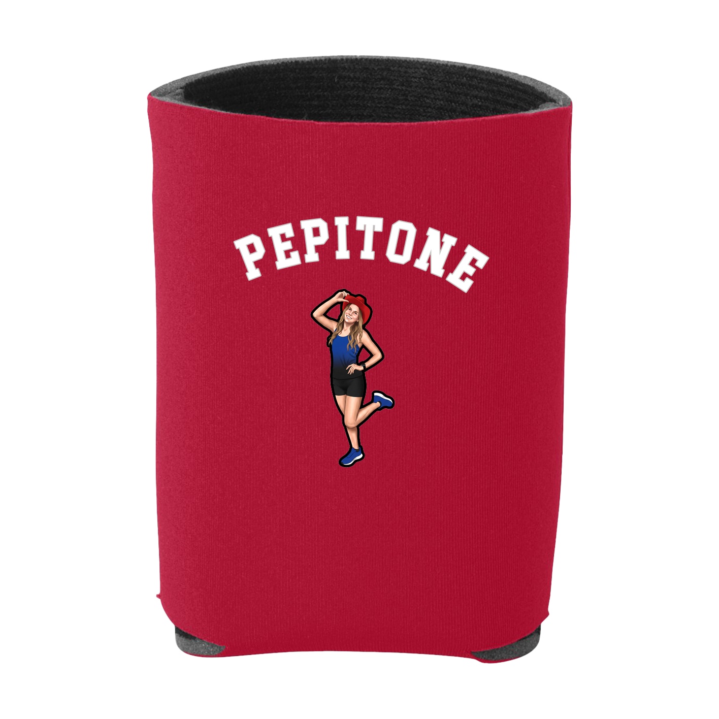 Can Holder — Shirsey Arch in Red