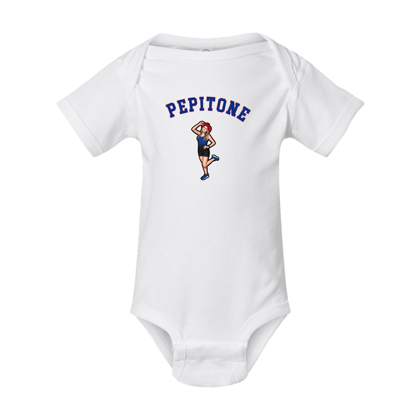 Baby Onesie — Shirsey Arch in White