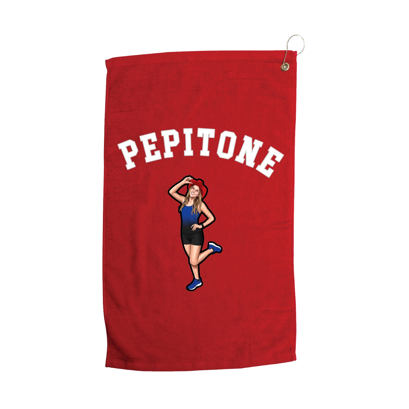Golf Towel — Shirsey Arch in Red