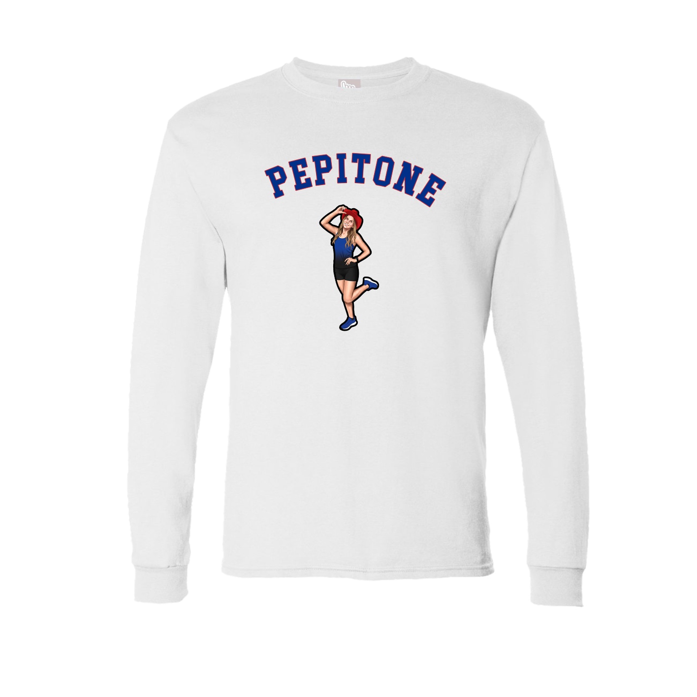 Long Sleeve Tee — Shirsey Arch in White