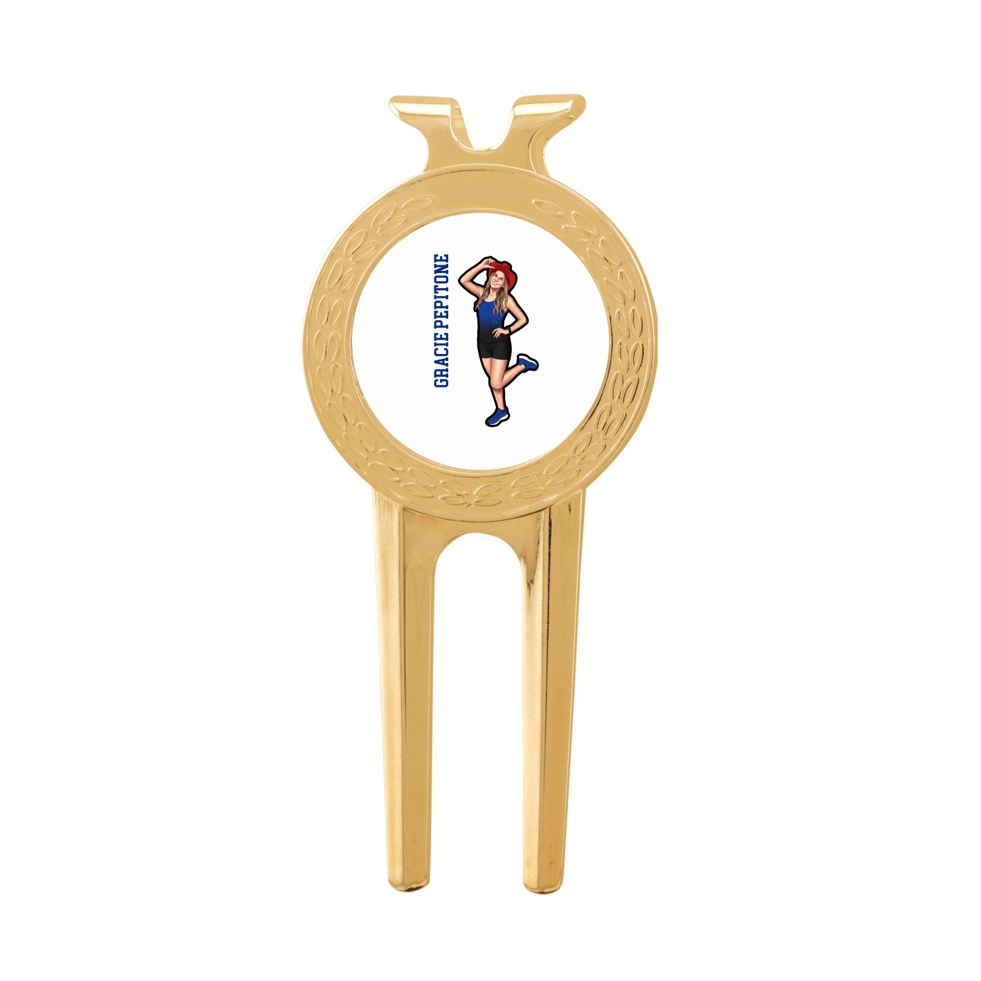 Divot Tool with Ball Marker — Name Vertical in Classic