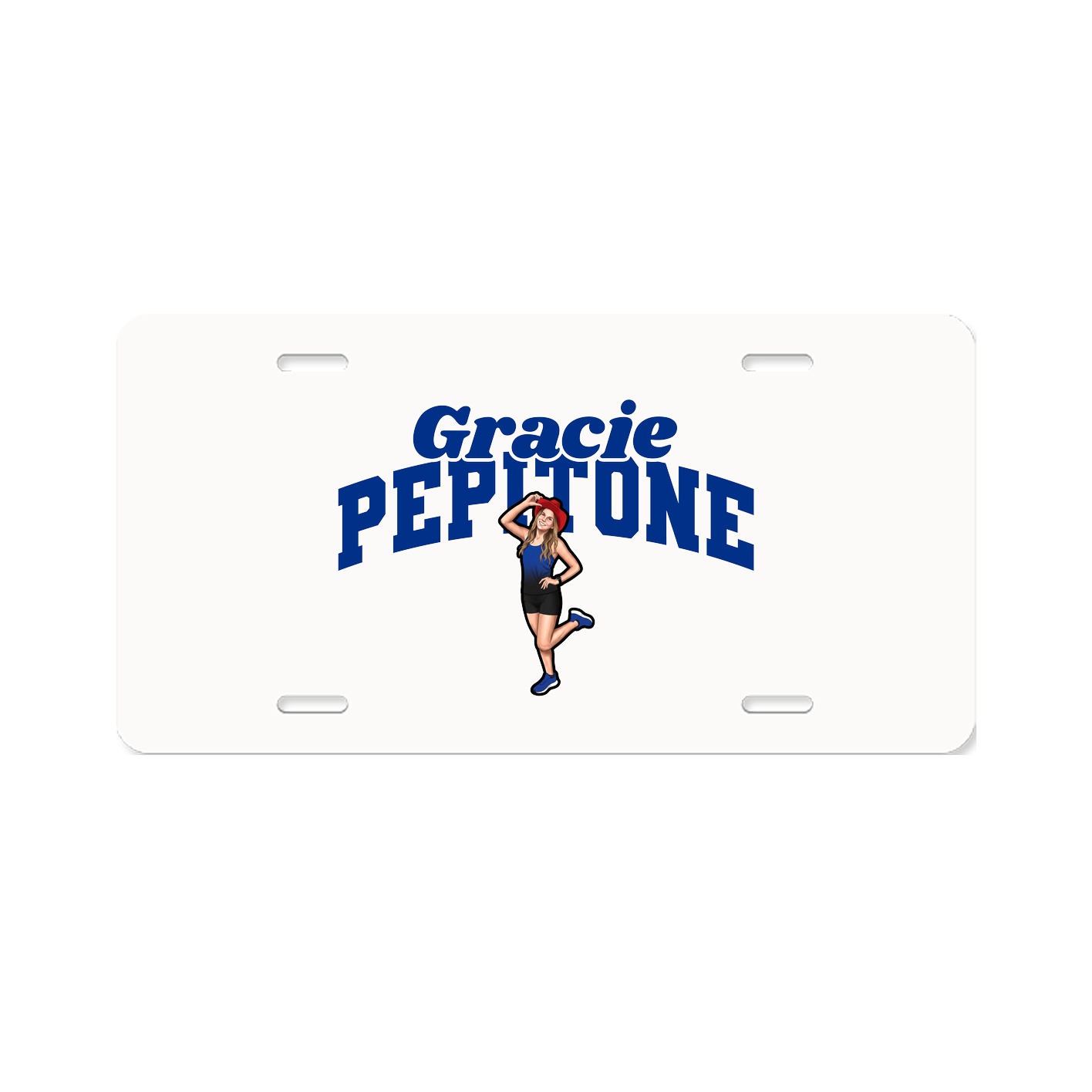 License Plate — Signature Arch in Classic