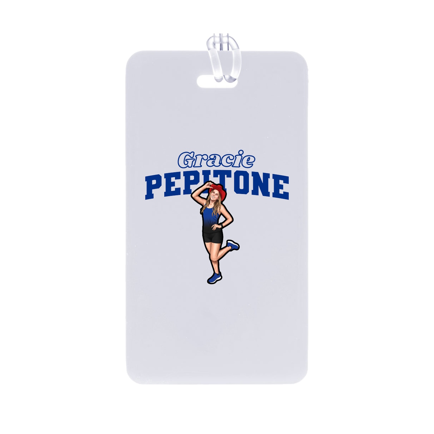 Bag Tag — Name Arch in Classic