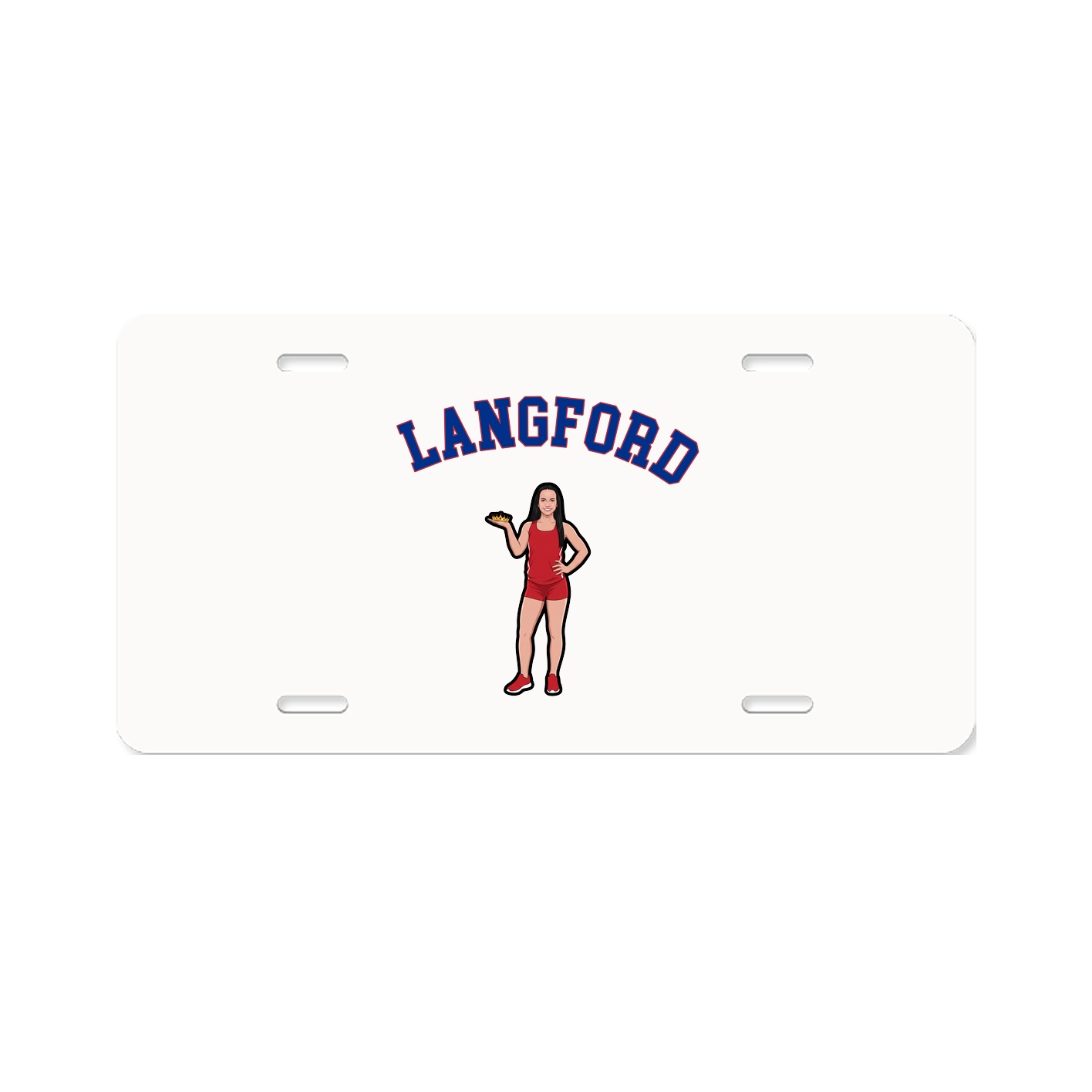 License Plate — Shirsey Arch in Classic