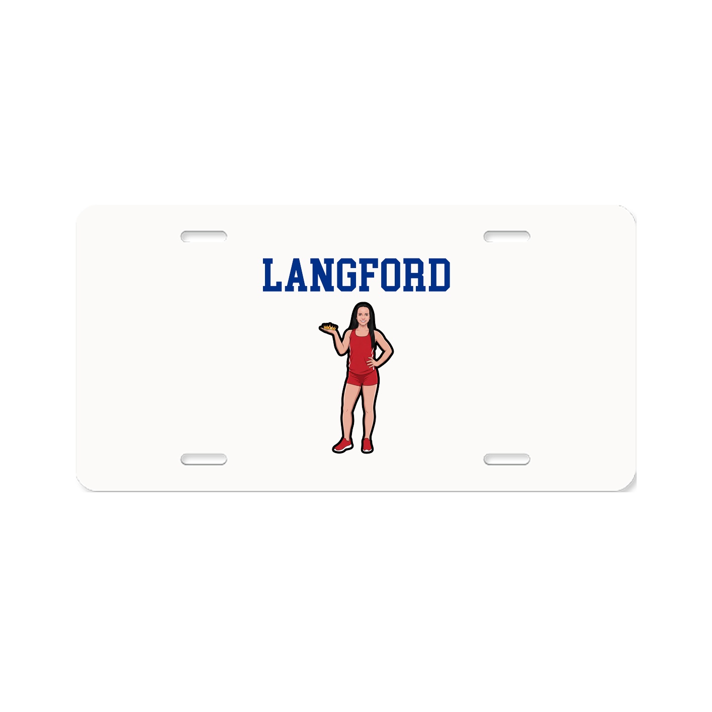 License Plate — Shirsey in Classic