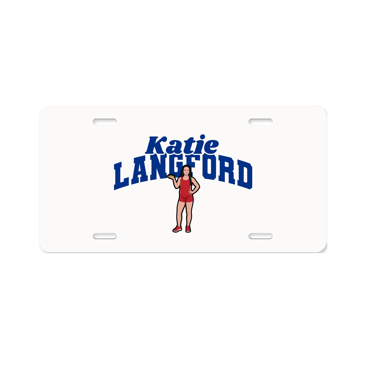 License Plate — Signature Arch in Classic