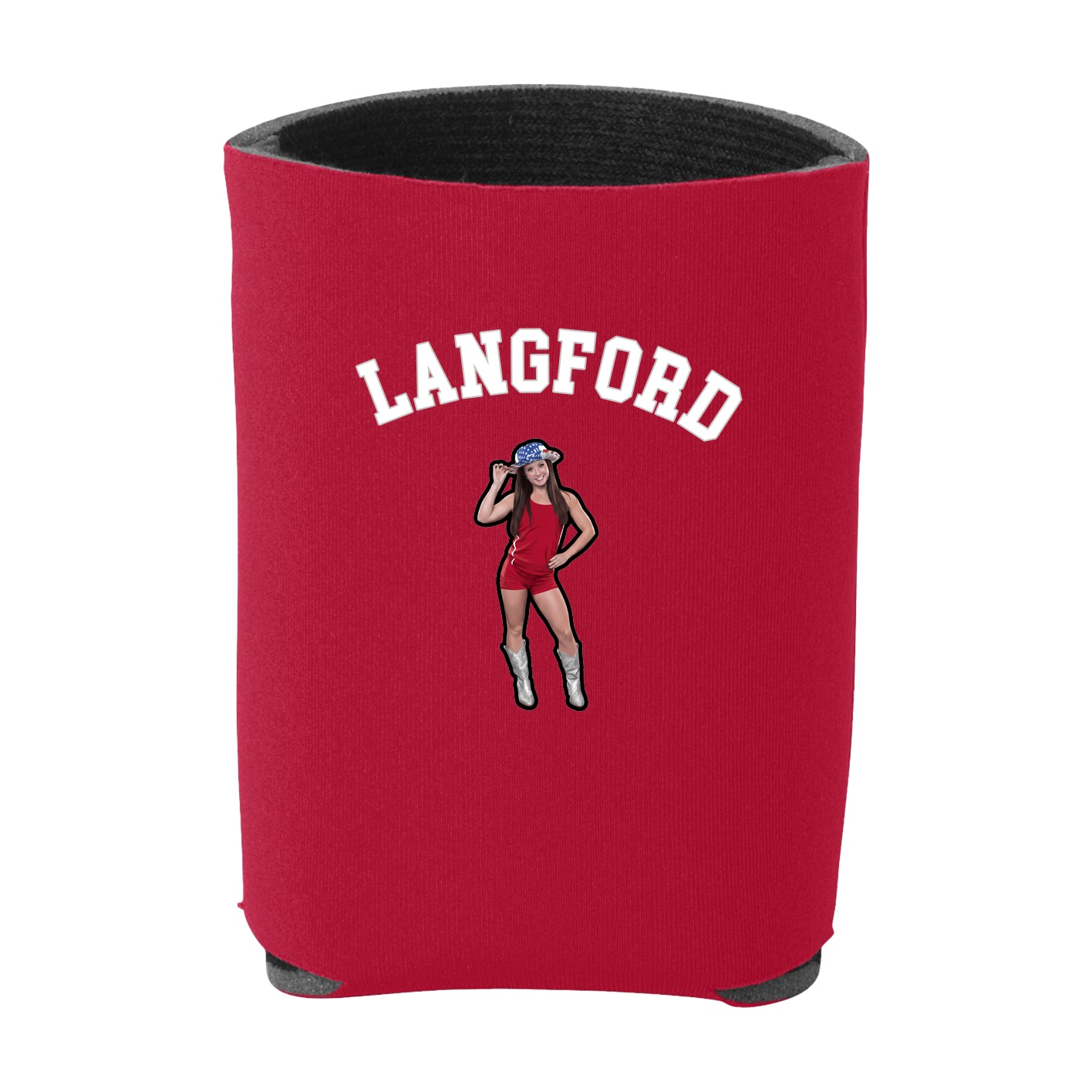 Can Holder — Shirsey Arch in Red