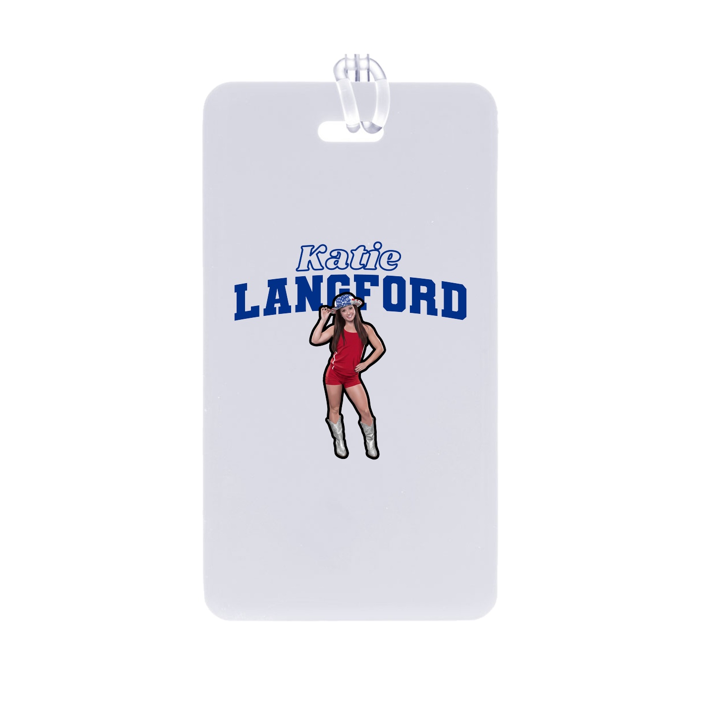 Bag Tag — Name Arch in Classic