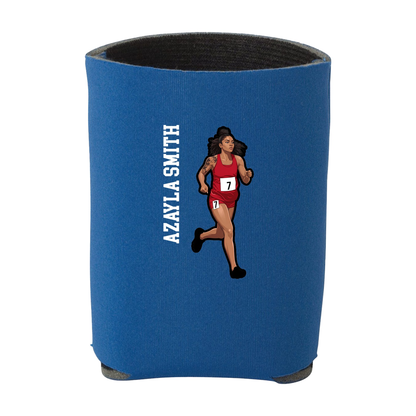 Can Holder — Name Vertical in Royal