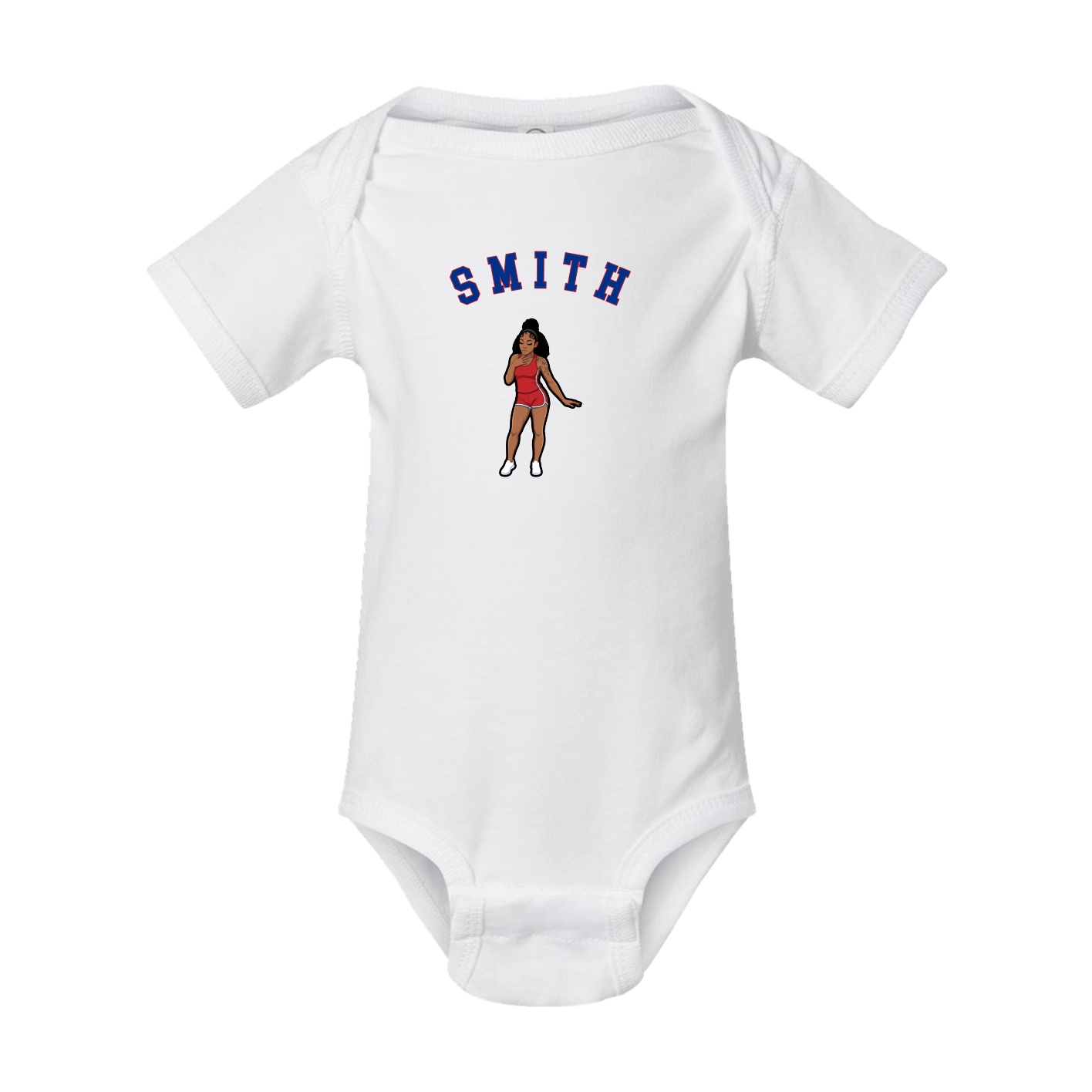Baby Onesie — Shirsey Arch in White