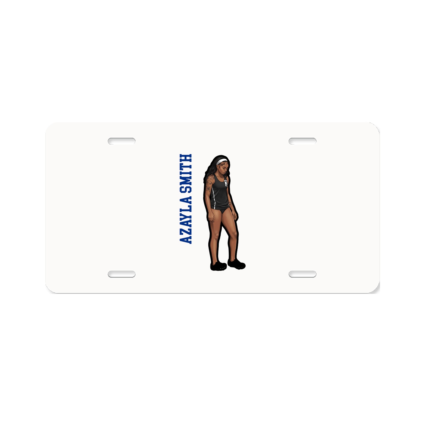 Aluminum License Plate