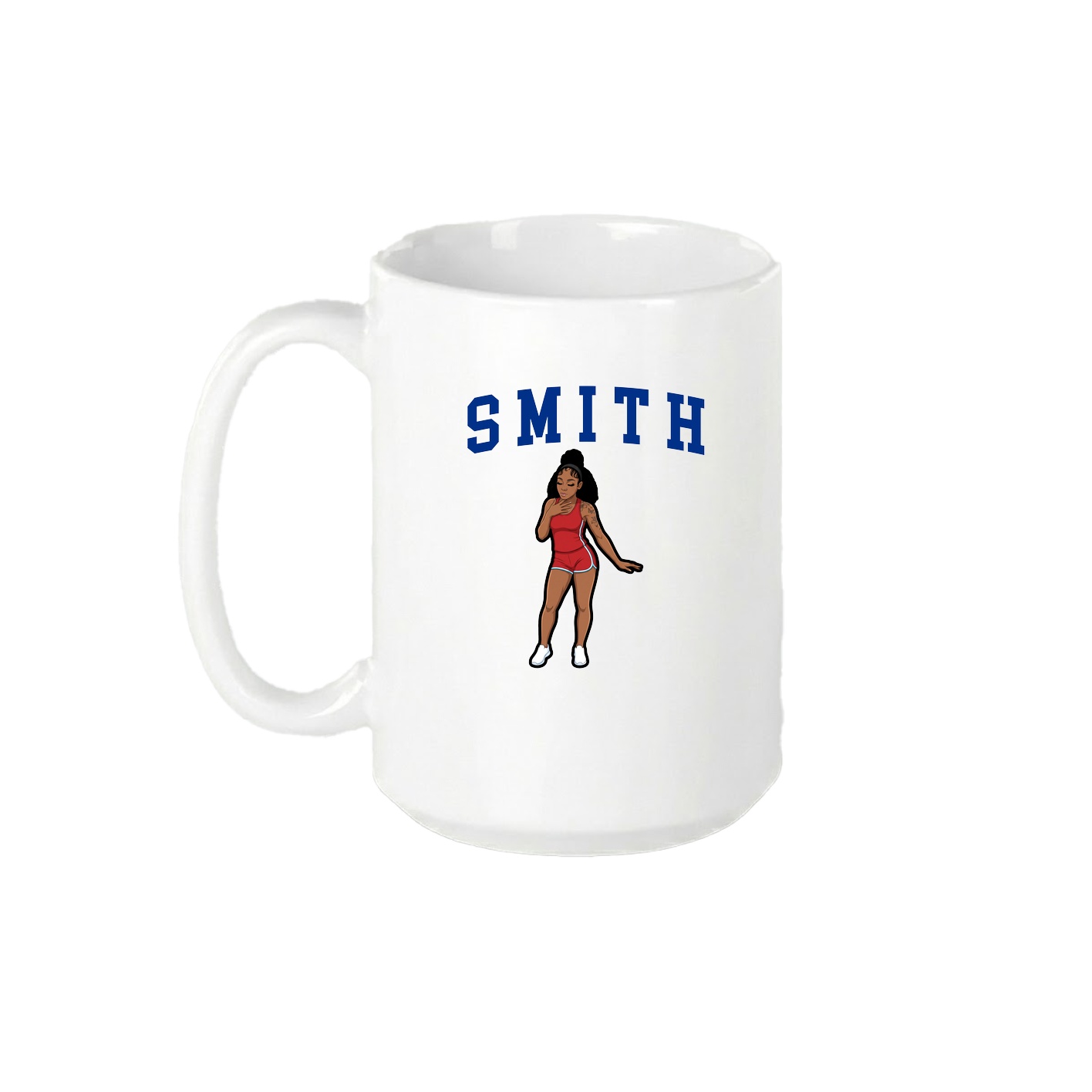 15oz Coffee Mug — Shirsey in White