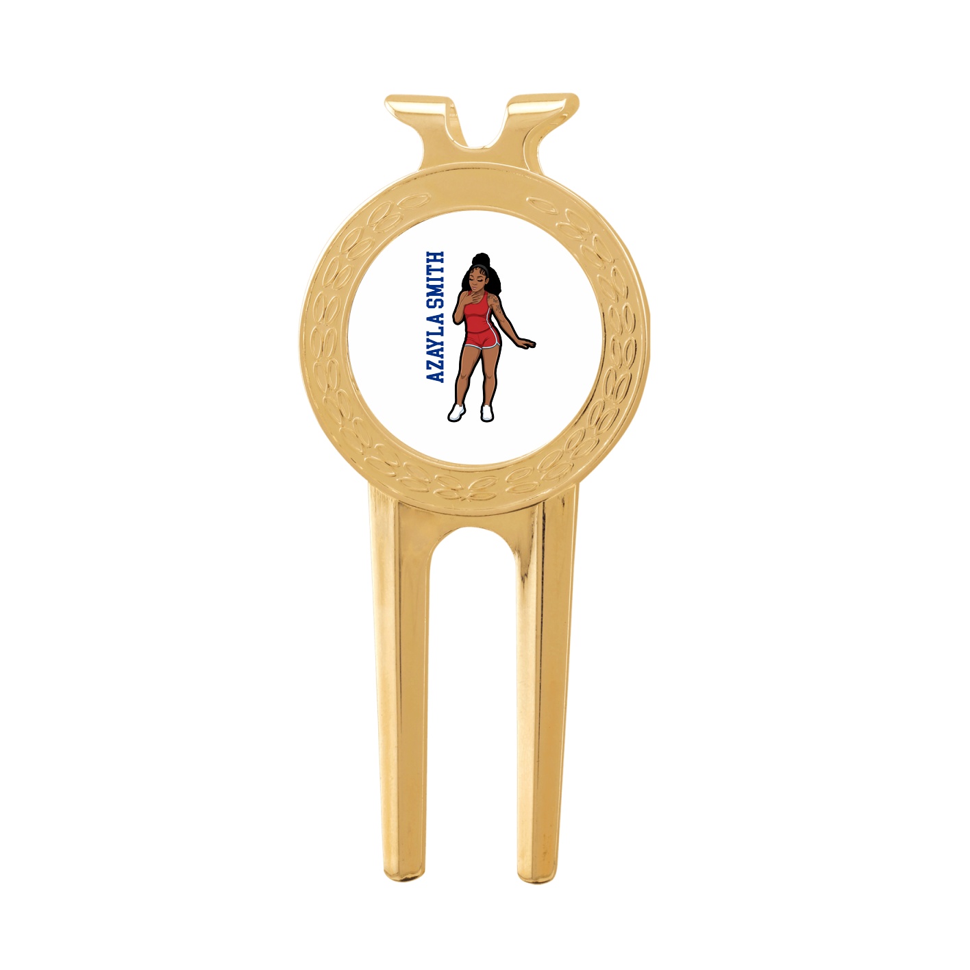 Divot Tool with Ball Marker — Name Vertical in Classic