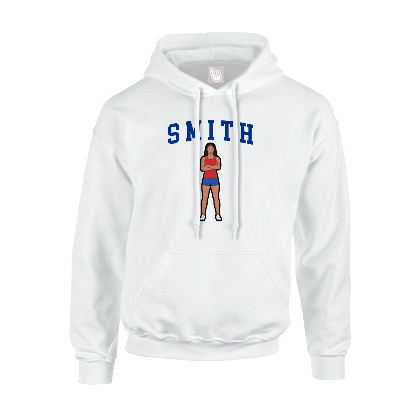 Hoodie — Shirsey in White