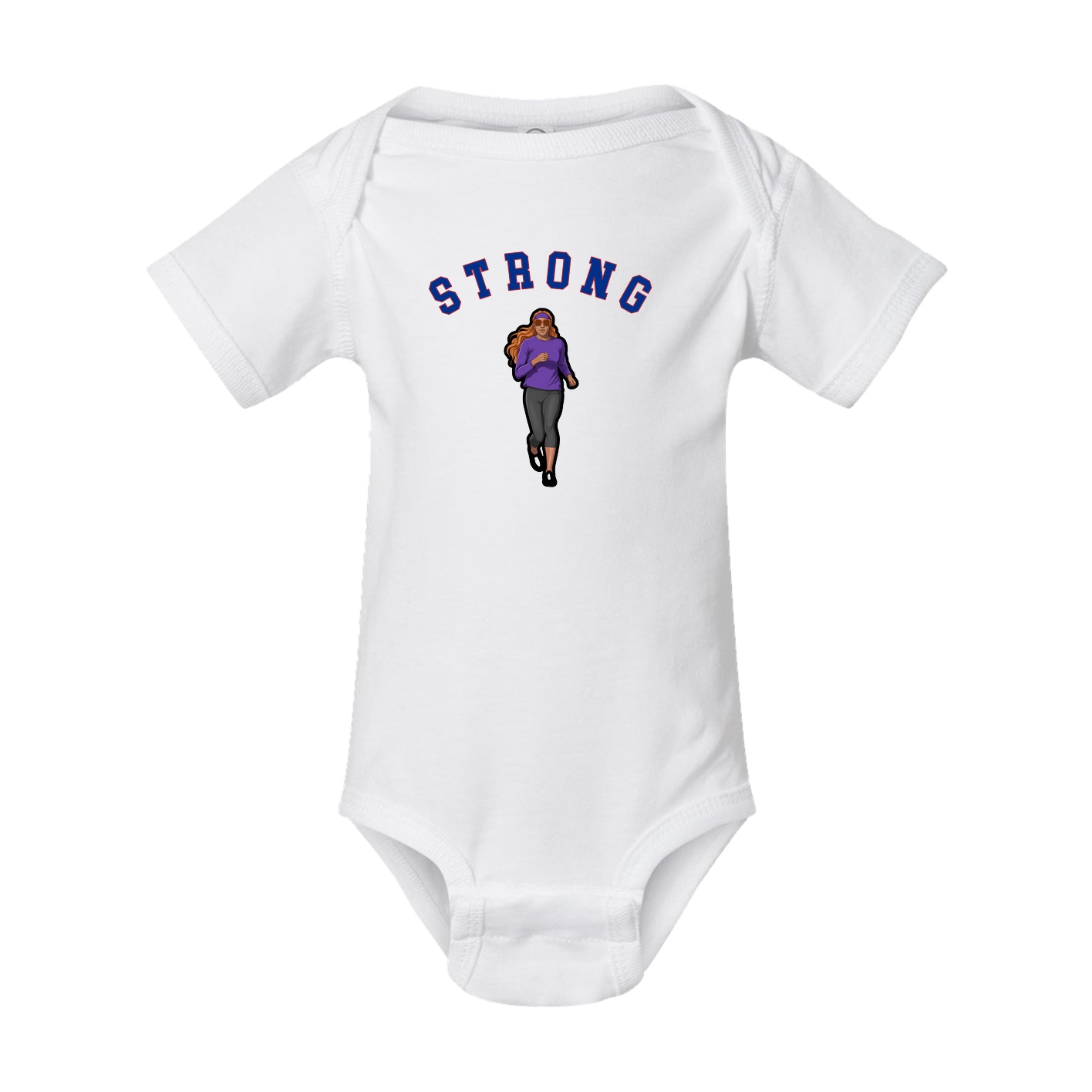 Baby Onesie — Shirsey Arch in White