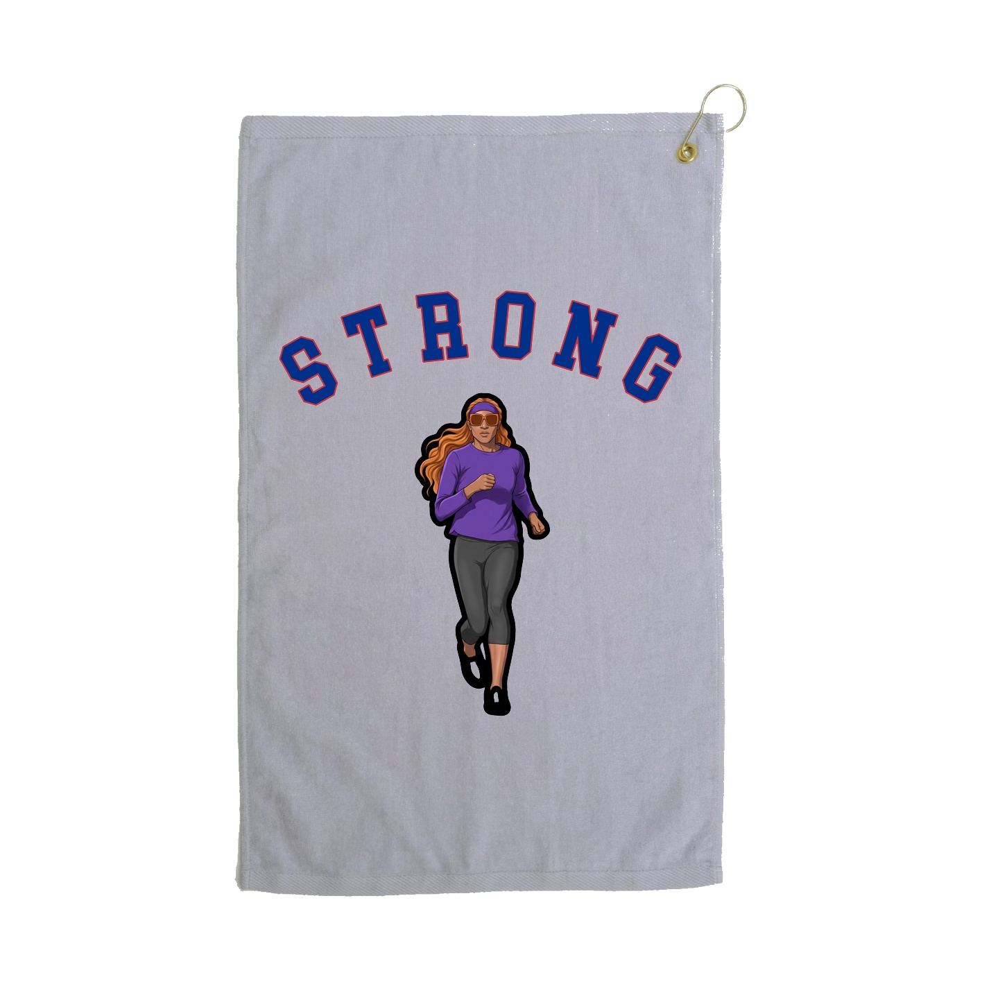 Golf Towel — Shirsey Arch in Grey