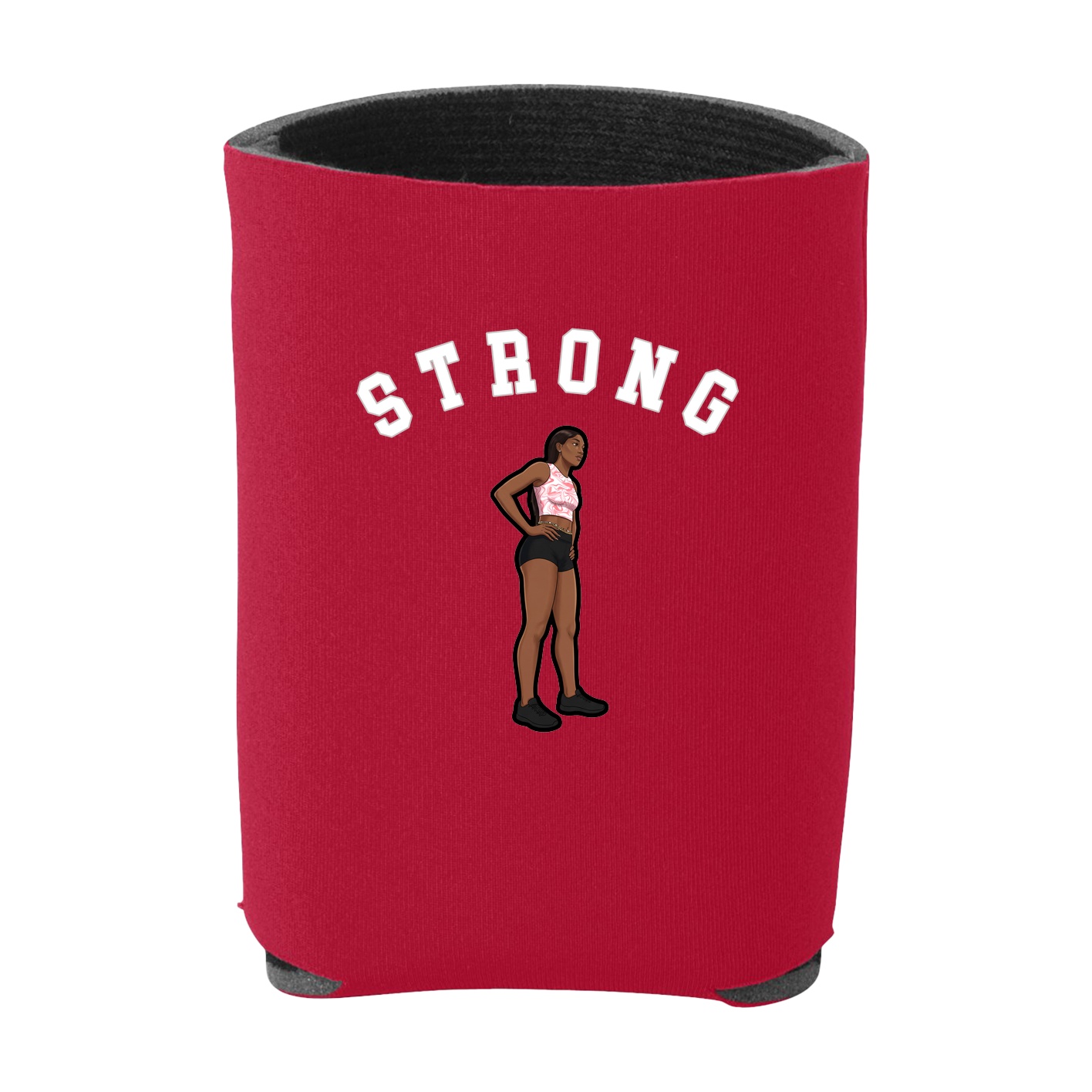 Can Holder — Shirsey Arch in Red