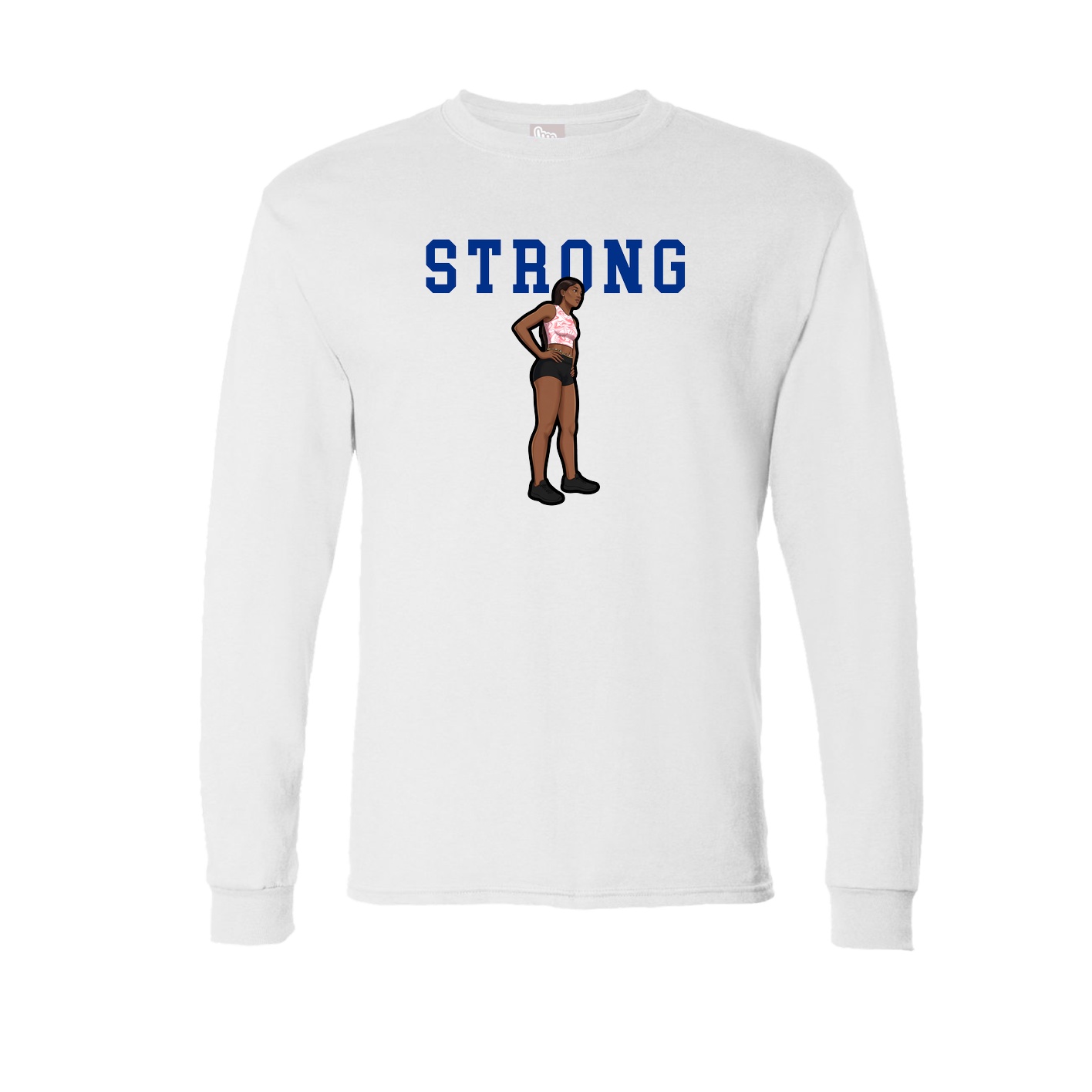 Long Sleeve Tee — Shirsey in White