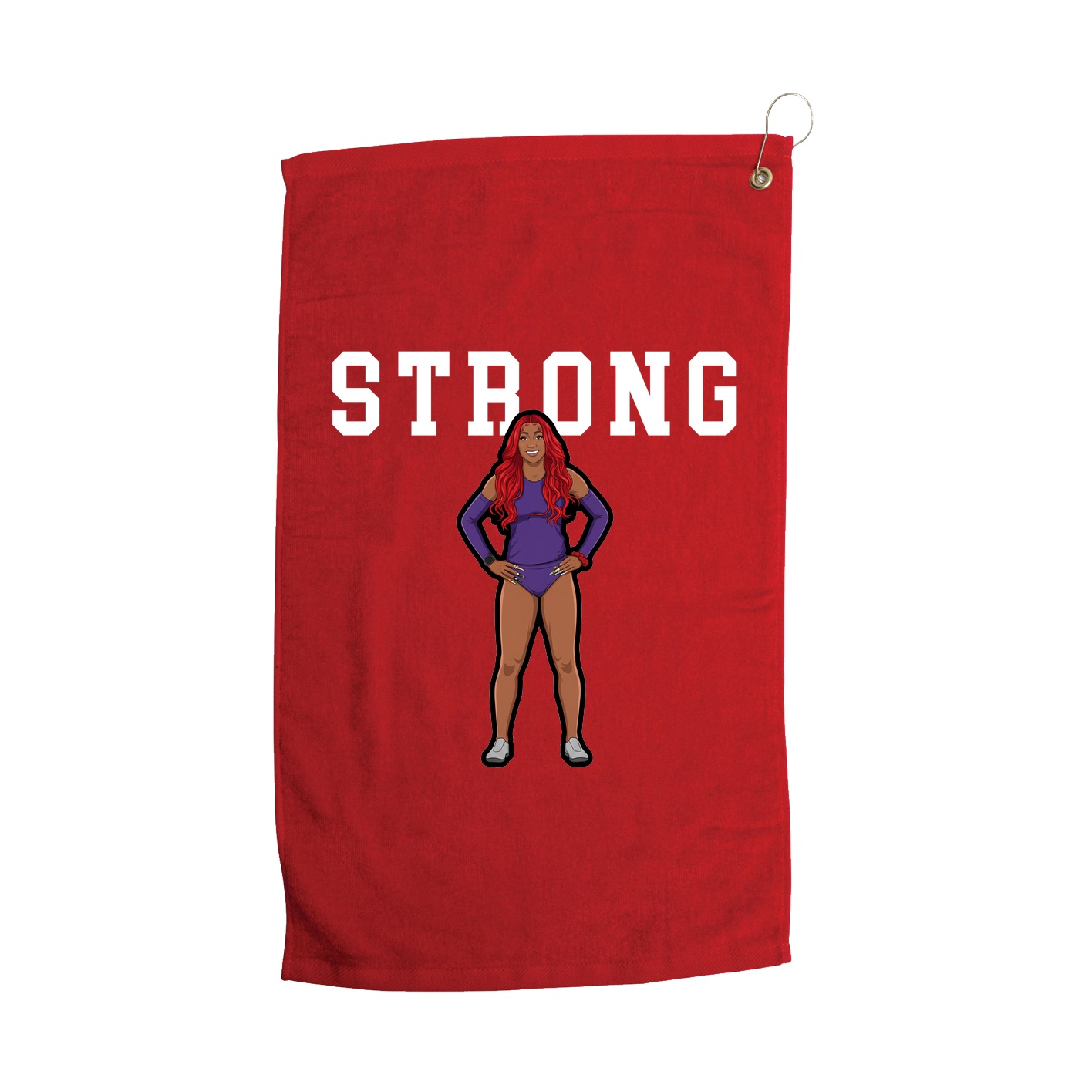 Golf Towel — Shirsey in Red