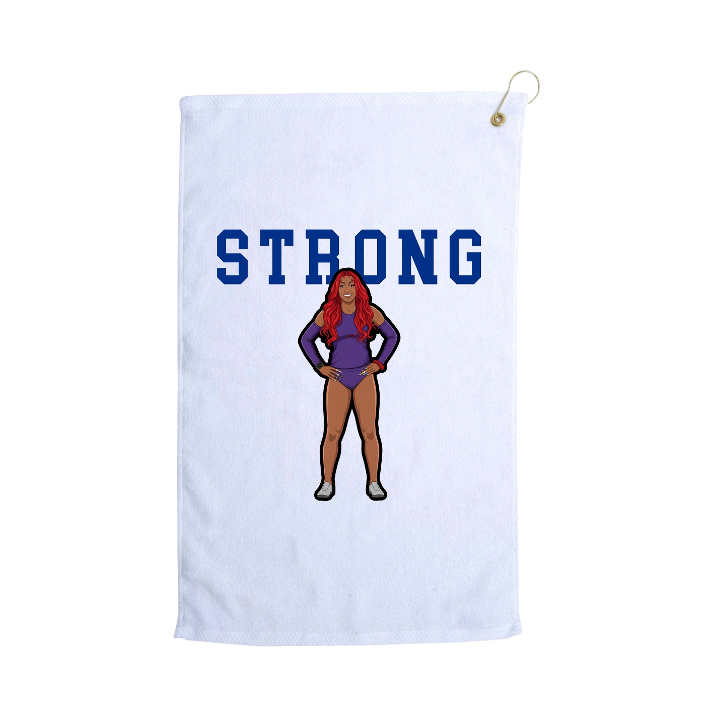 Golf Towel — Shirsey in White