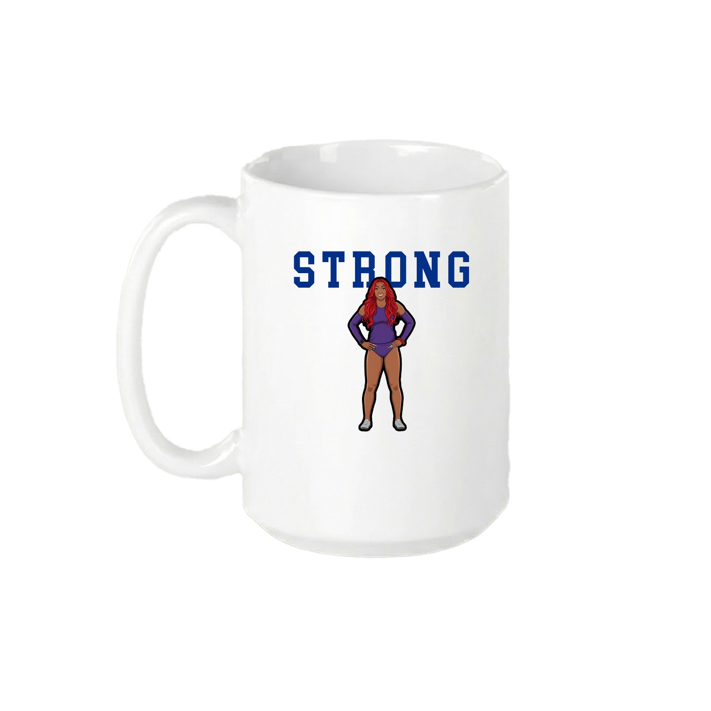 15oz Coffee Mug — Shirsey in White