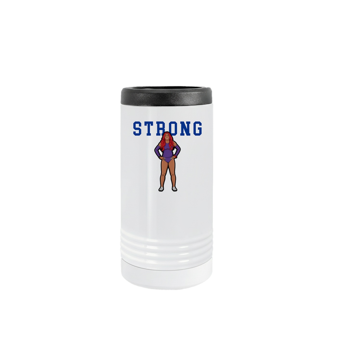 Slim Beverage Holder — Shirsey in White