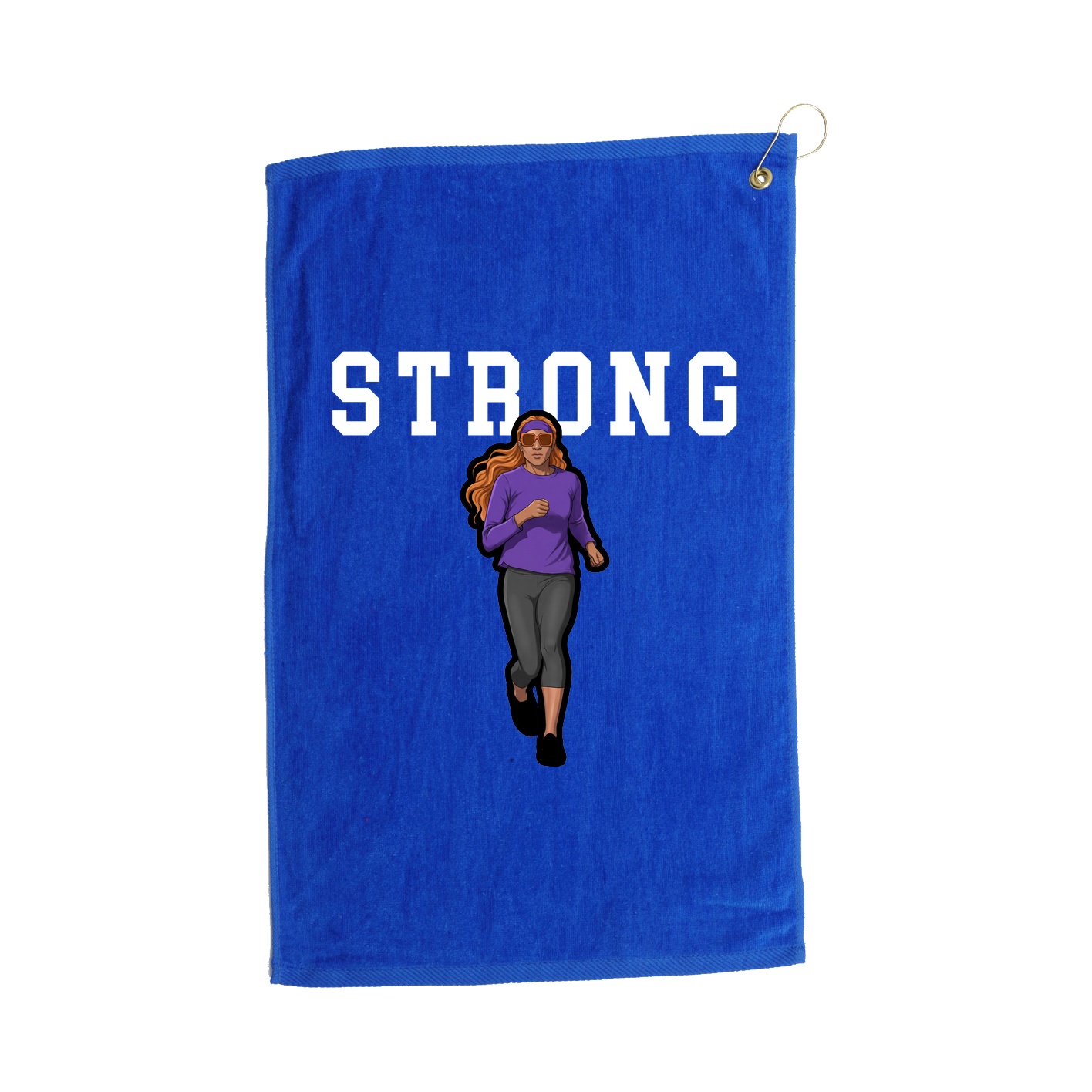 Golf Towel — Shirsey in Royal