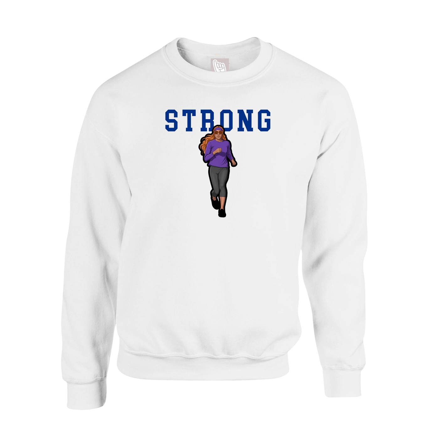 Fleece Crew — Shirsey in White