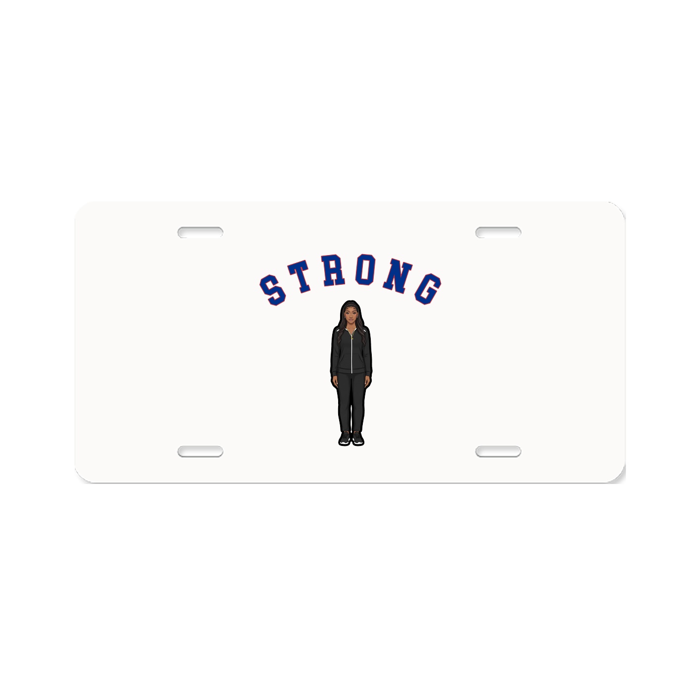 License Plate — Shirsey Arch in Classic
