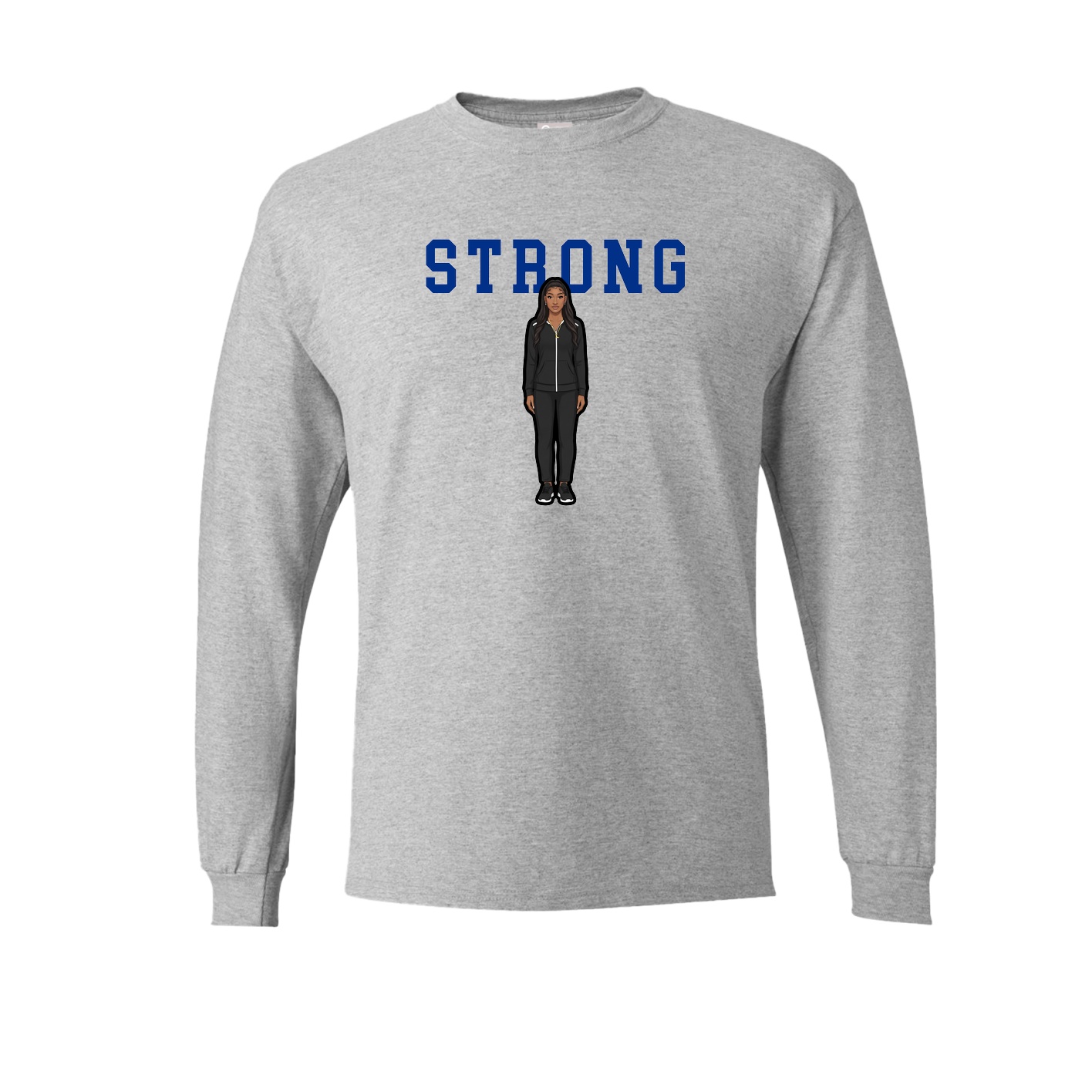 Long Sleeve Tee — Shirsey in Grey