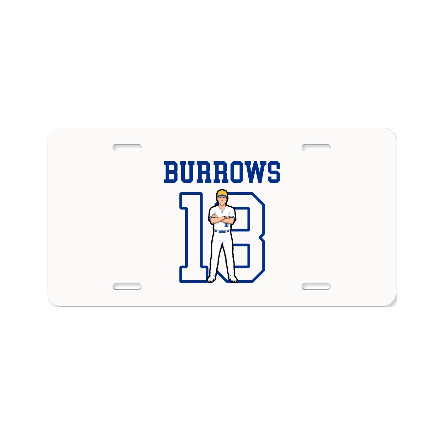 License Plate — Shirsey in Classic