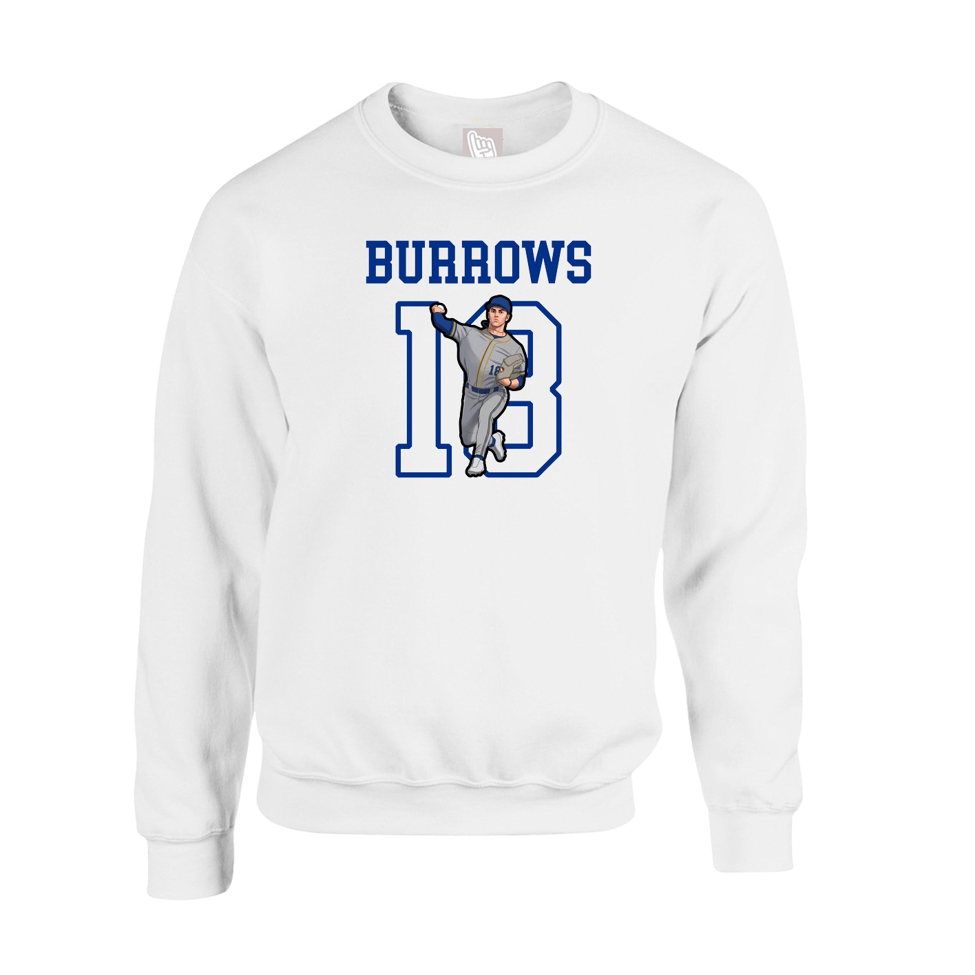 Fleece Crew — Shirsey in White