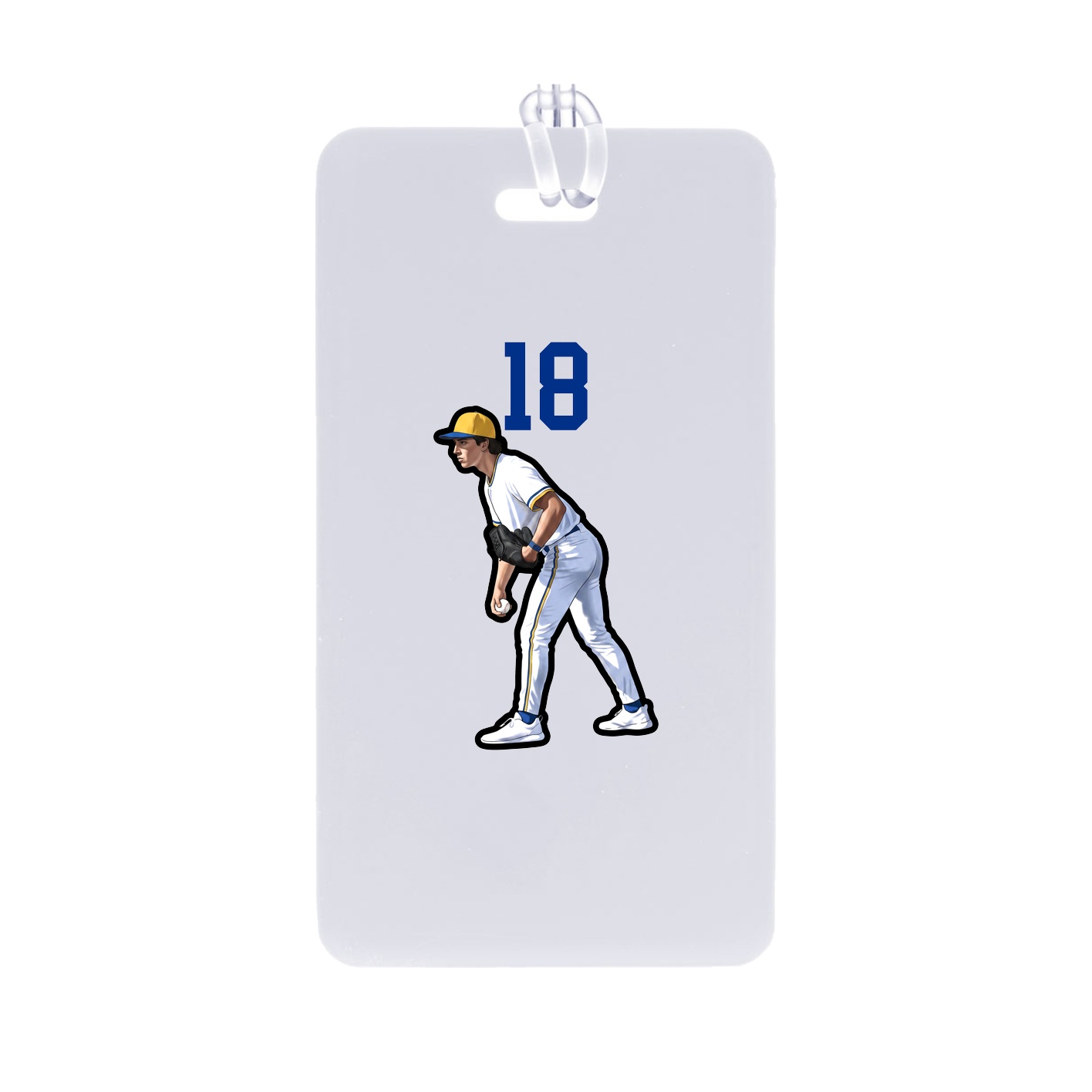 Bag Tag — Number Top in Classic