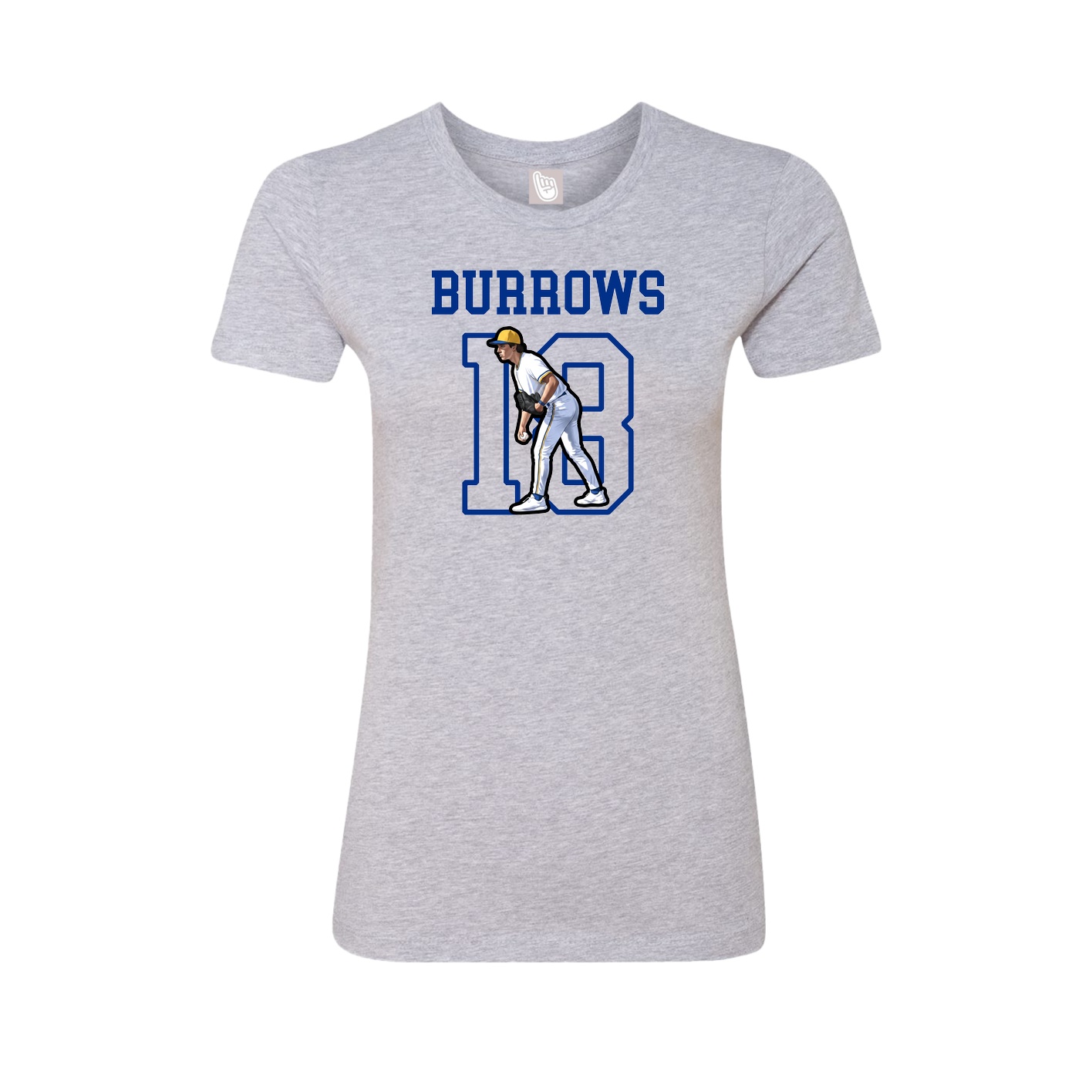 Fitted Women's Tee — Shirsey in Grey