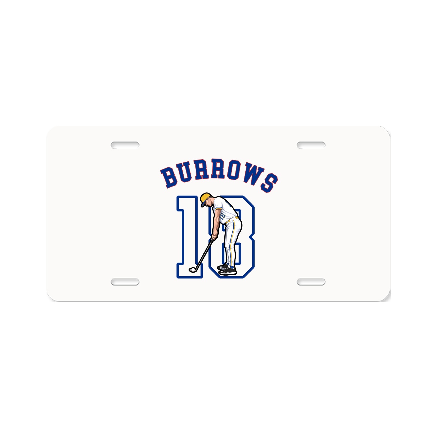 License Plate — Shirsey Arch in Classic