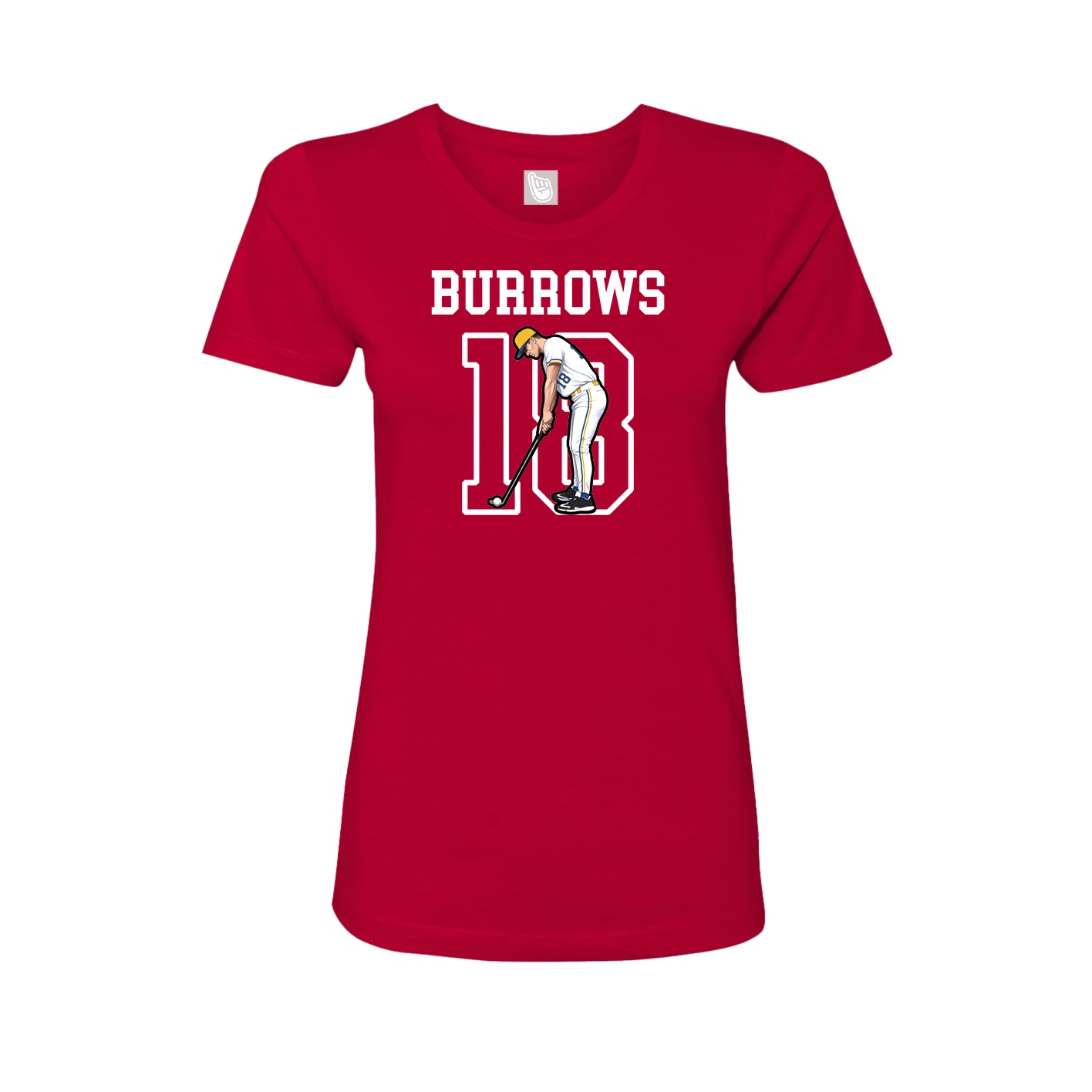Fitted Women's Tee — Shirsey in Red