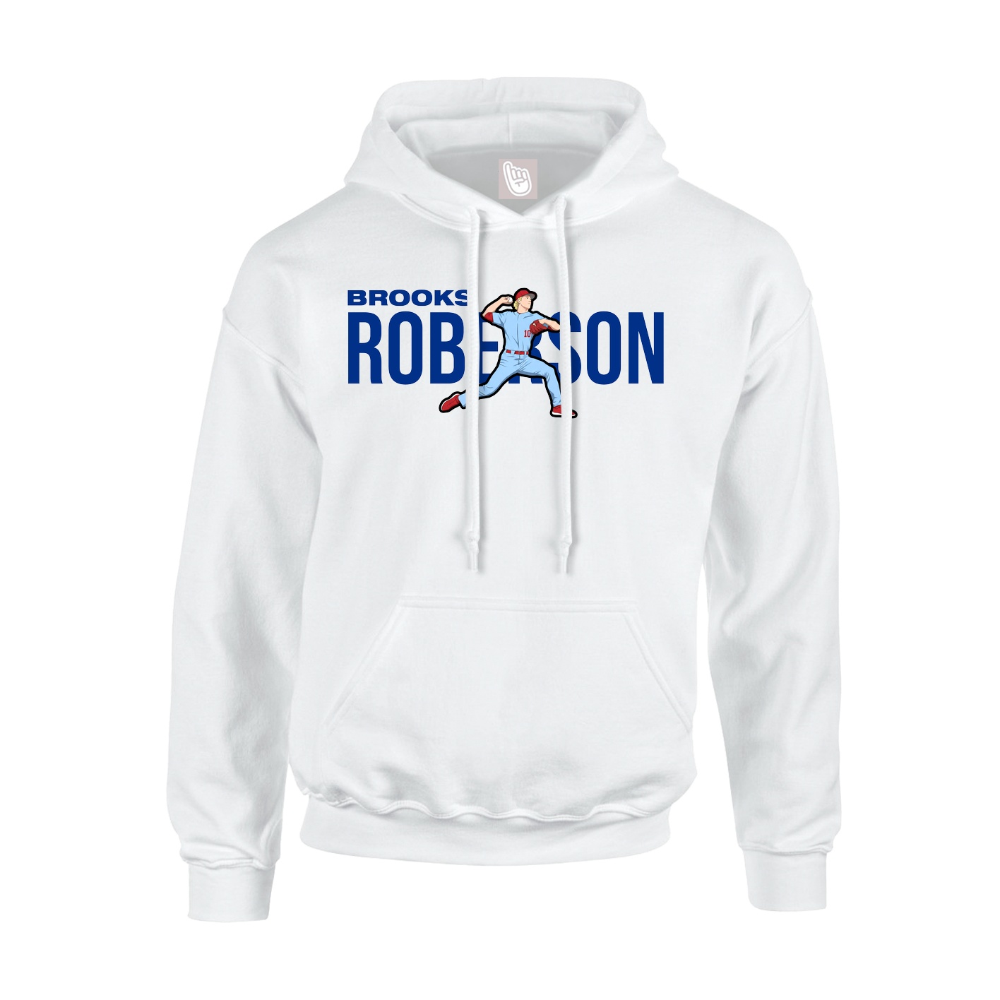 Hoodie — Player Name in White
