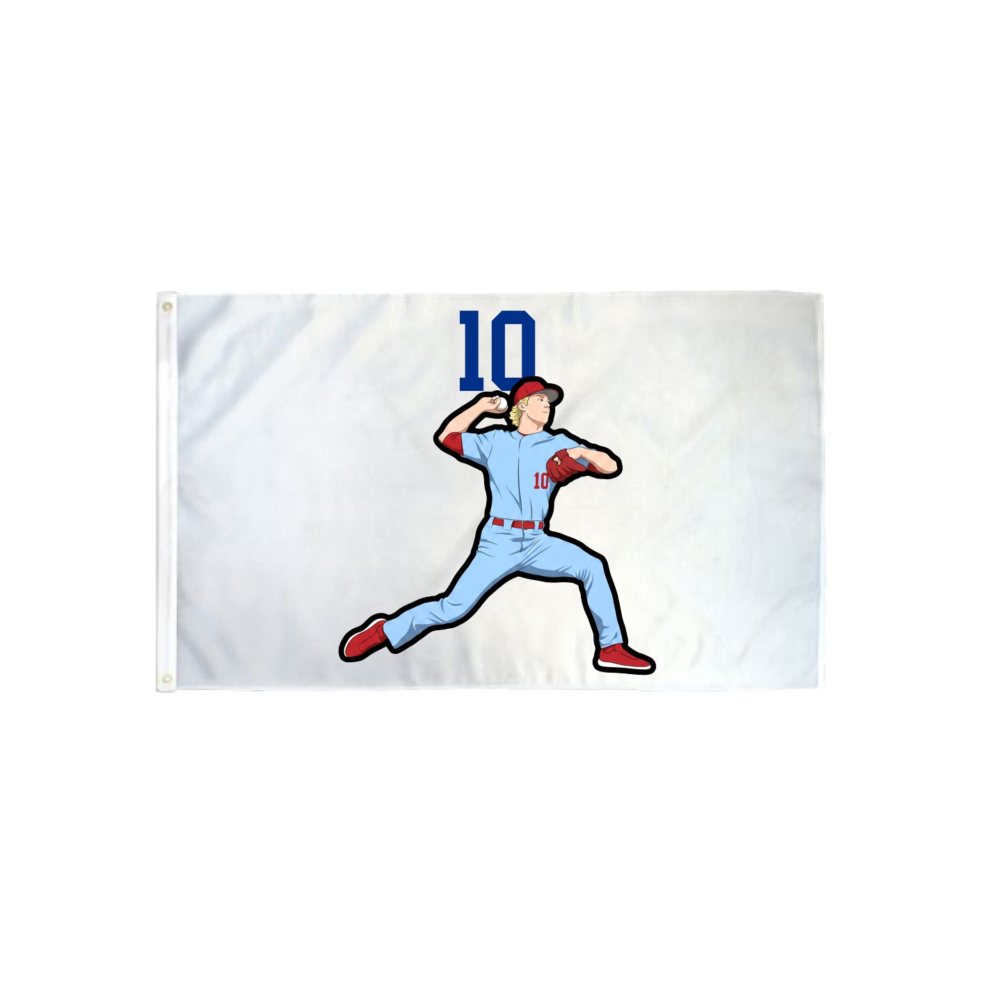 3x5 Flag — Number Top in Classic
